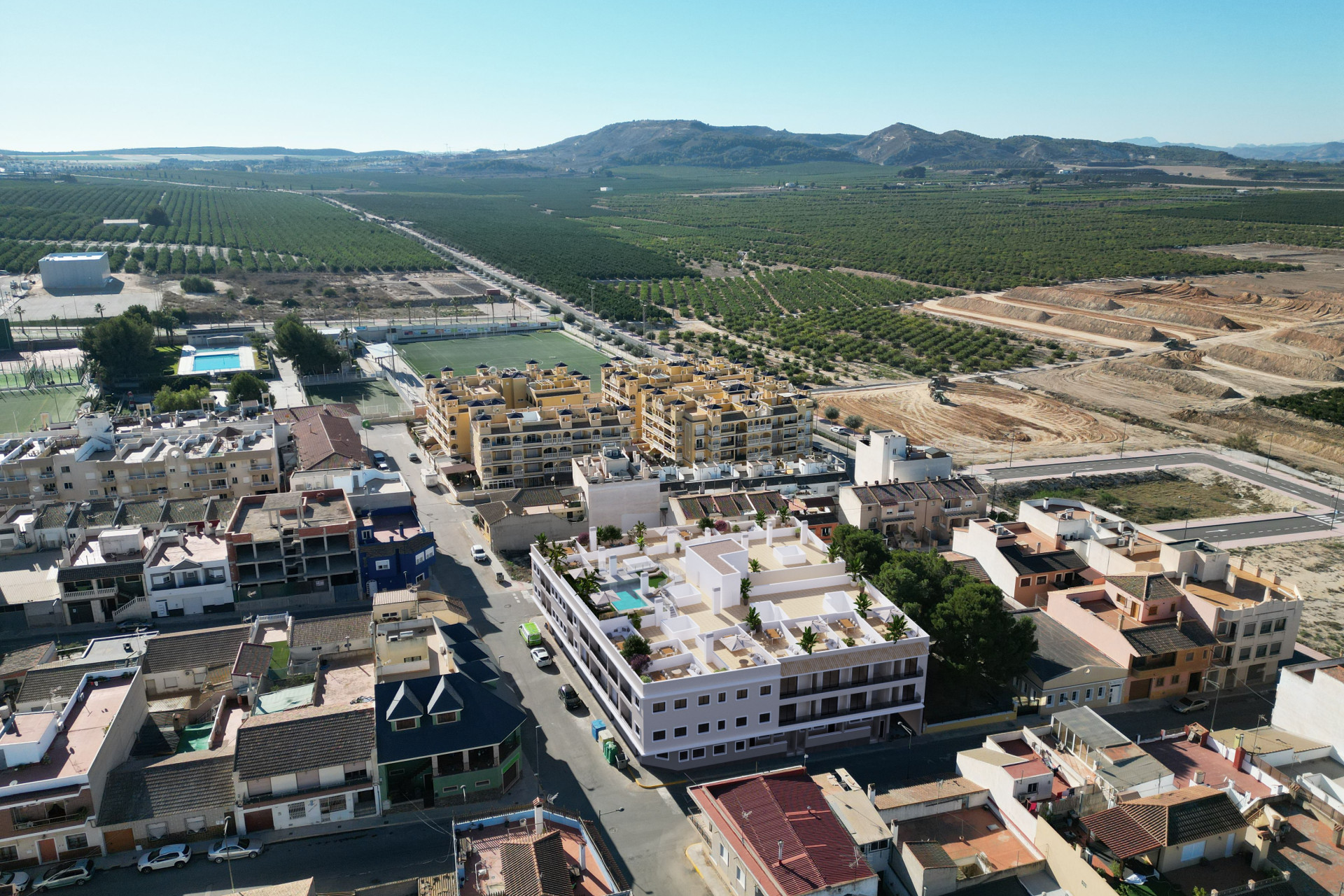 Obra nueva - Apartamentos -
Algorfa - 03169