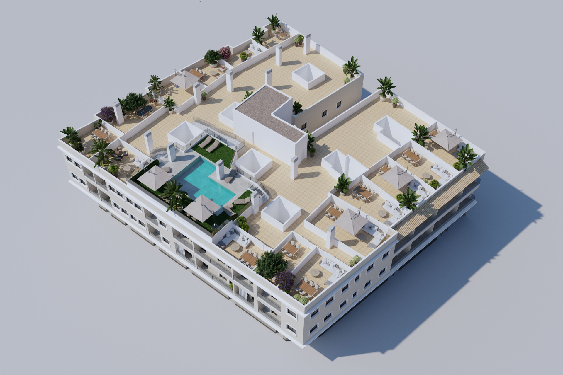 Obra nueva - Apartamentos -
Algorfa - 03169