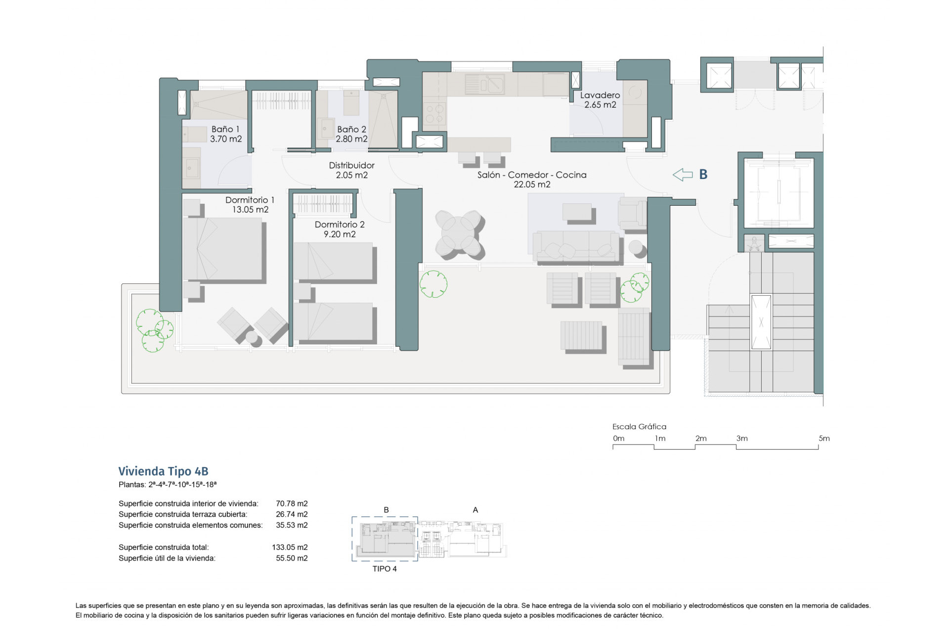 Obra nueva - Apartamentos -
Benidorm