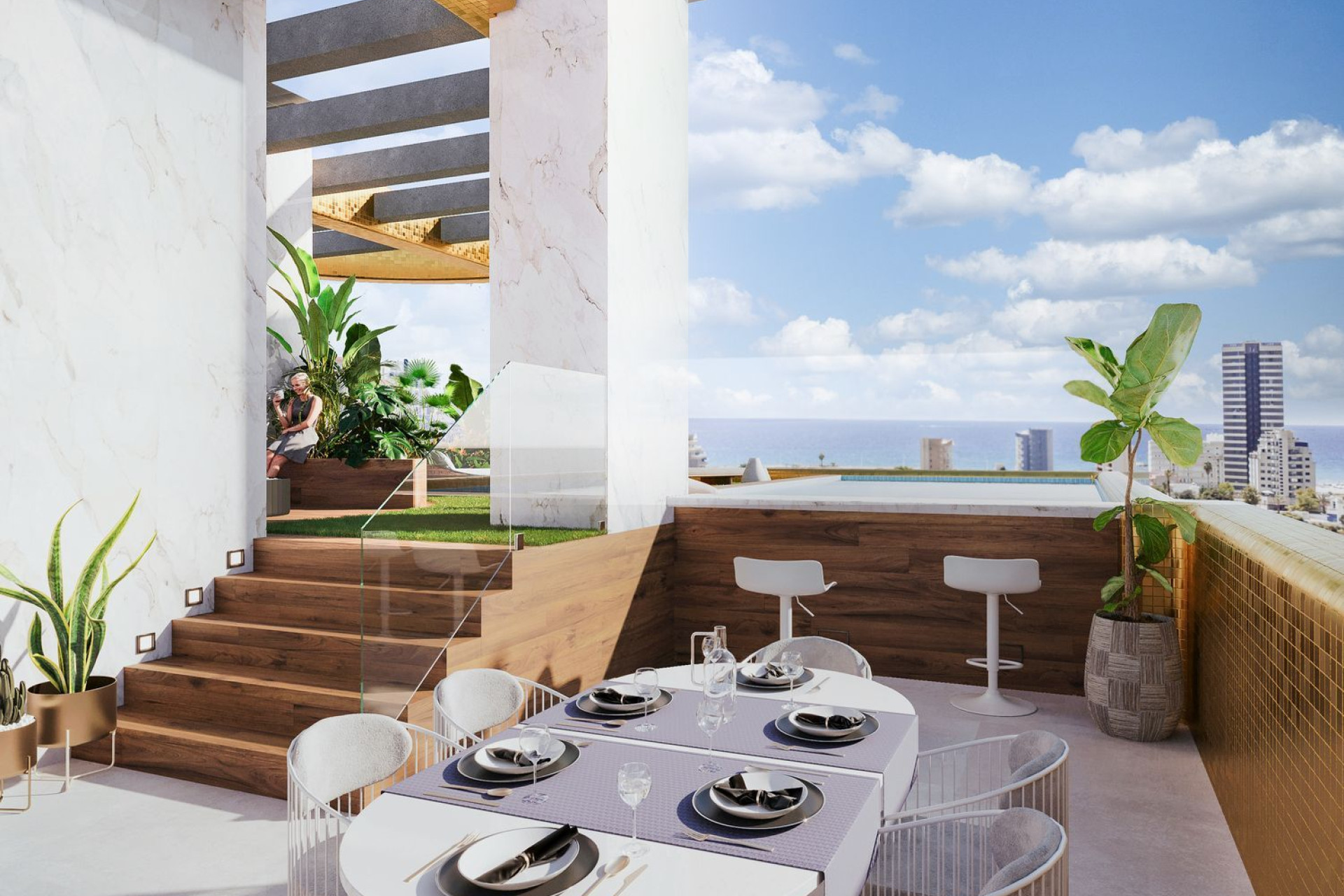 Obra nueva - Apartamentos -
Calpe
