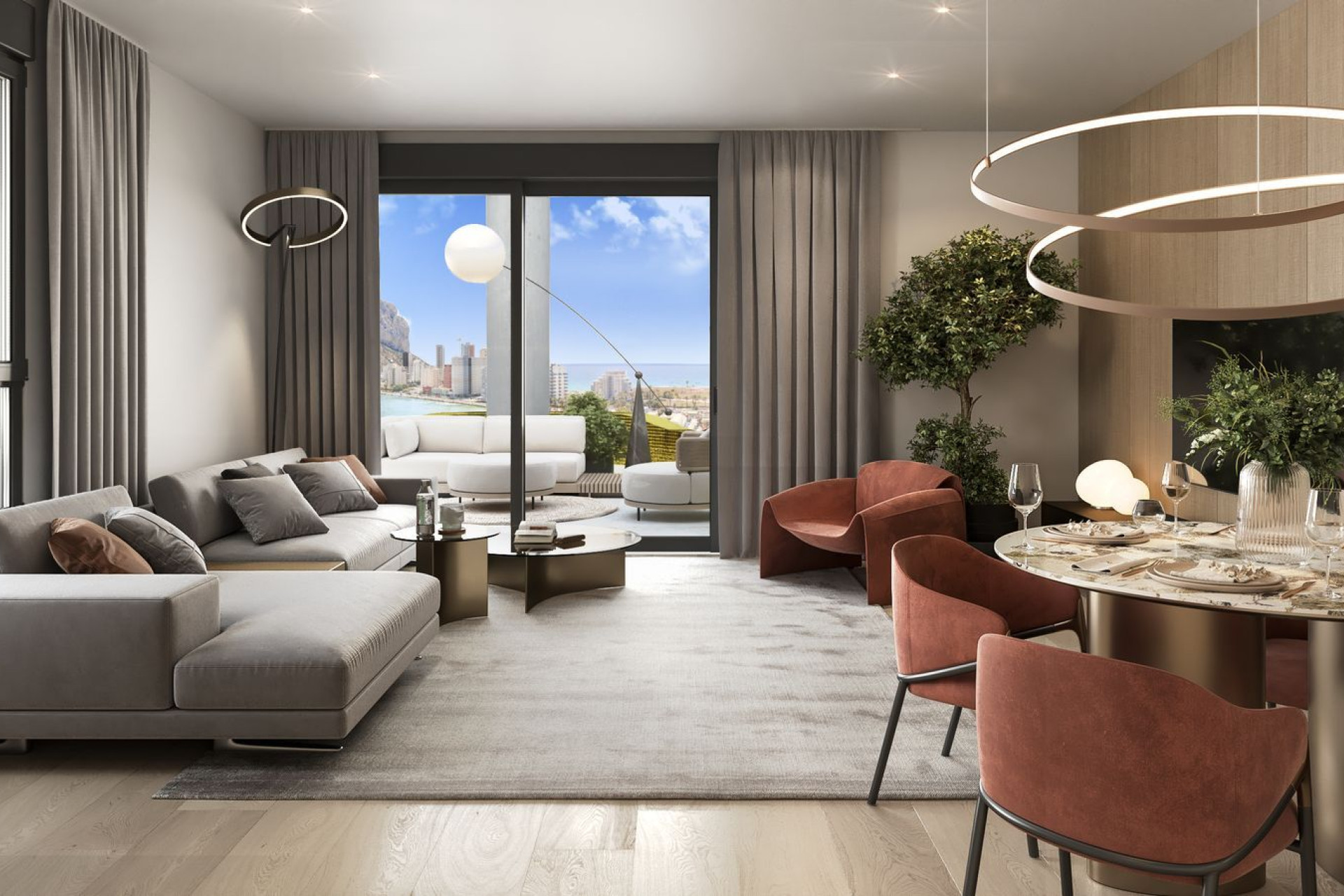 Obra nueva - Apartamentos -
Calpe