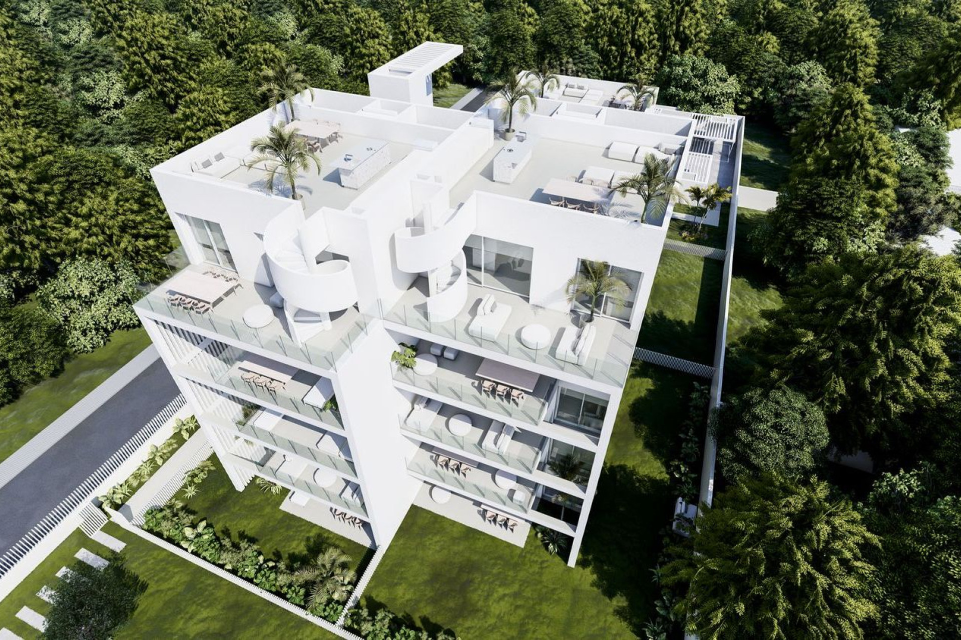 Obra nueva - Apartamentos -
Denia - Calle del Voltor s/n