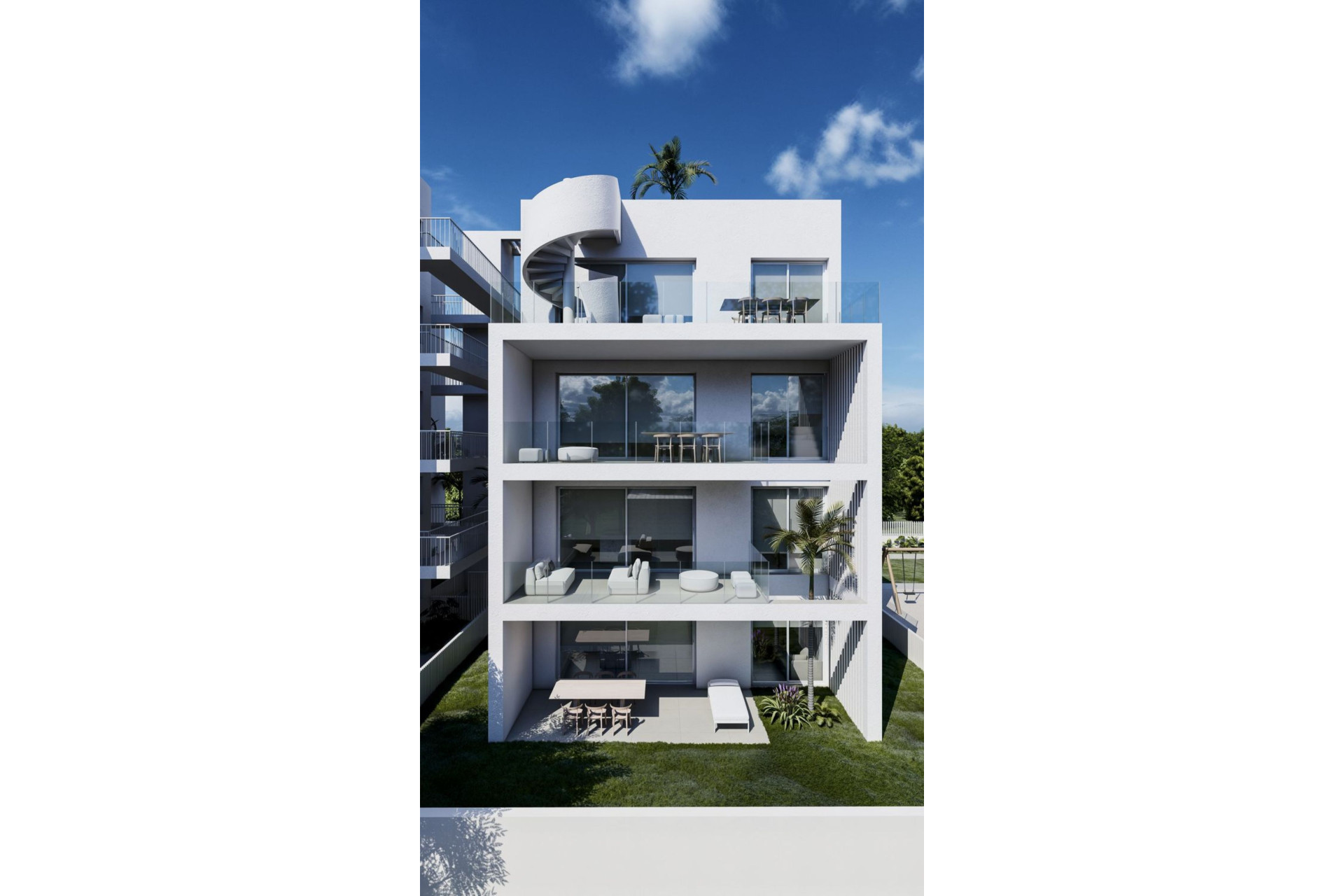 Obra nueva - Apartamentos -
Denia - Calle del Voltor s/n