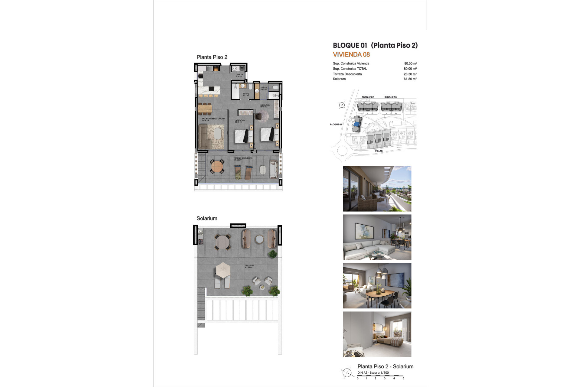 Obra nueva - Apartamentos -
Finestrat - Carrer d´Equador 12