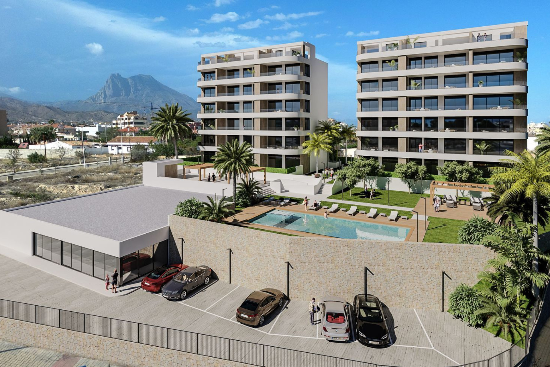 Obra nueva - Apartamentos -
La Villajoyosa / Vila Joiosa - Avenida l'Alfàs del Pi, 2