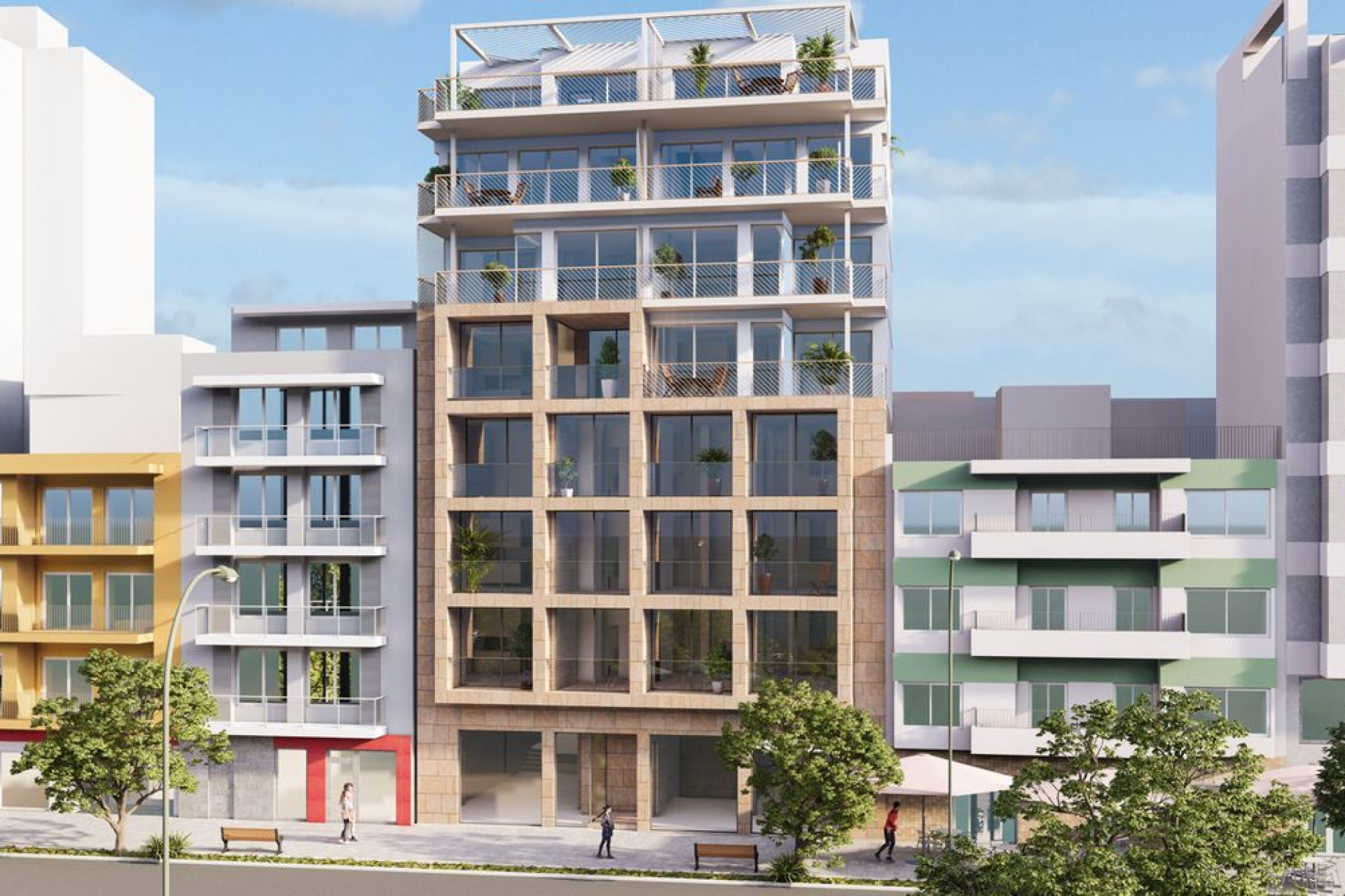 Obra nueva - Apartamentos -
La Villajoyosa / Vila Joiosa - del Pais Valencia, 21