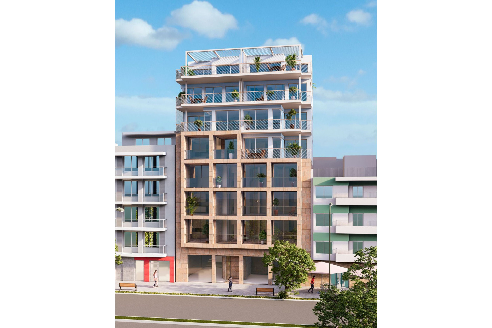 Obra nueva - Apartamentos -
La Villajoyosa / Vila Joiosa - del Pais Valencia, 21