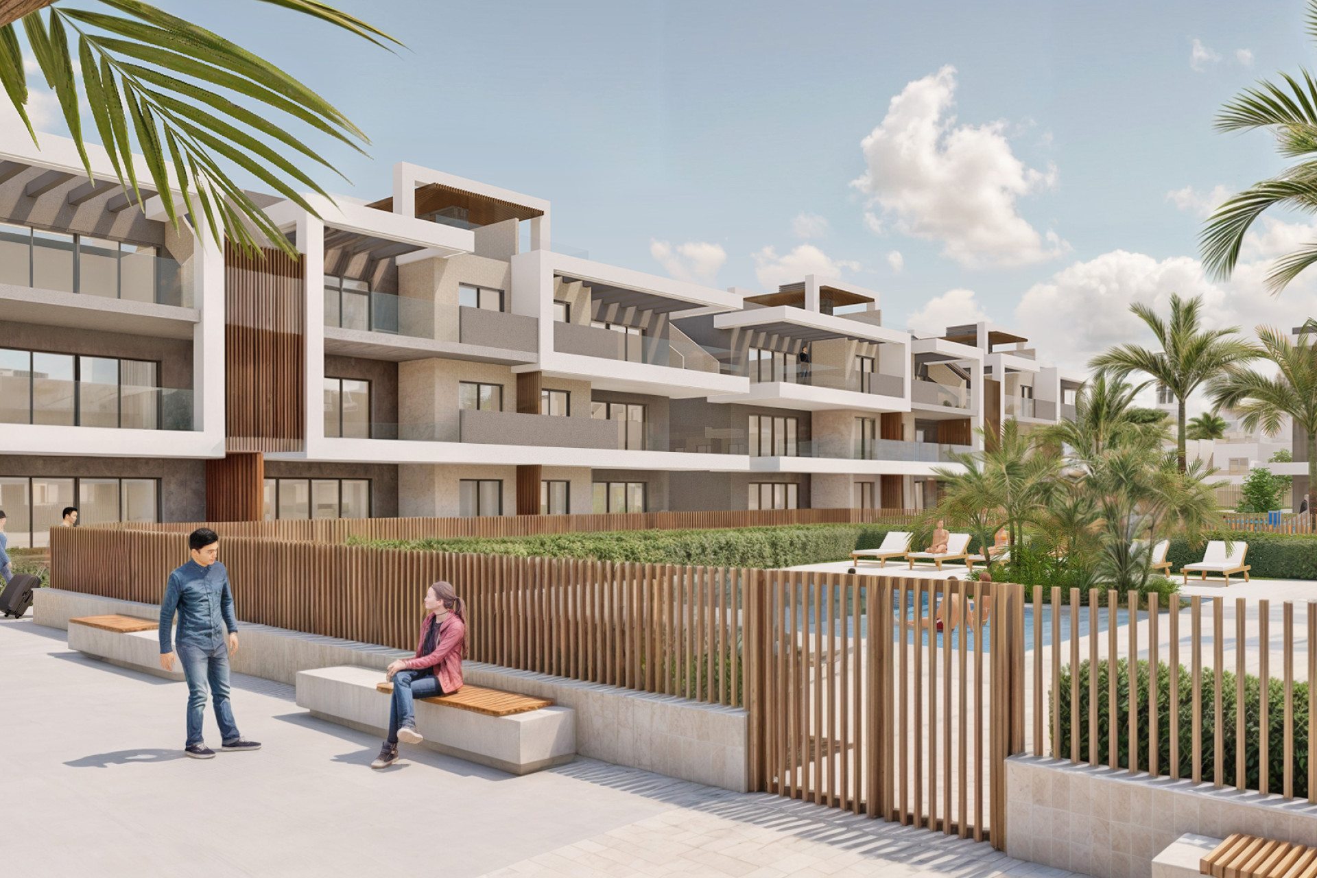 Obra nueva - Apartamentos -
Pilar de la Horadada - El Mojón