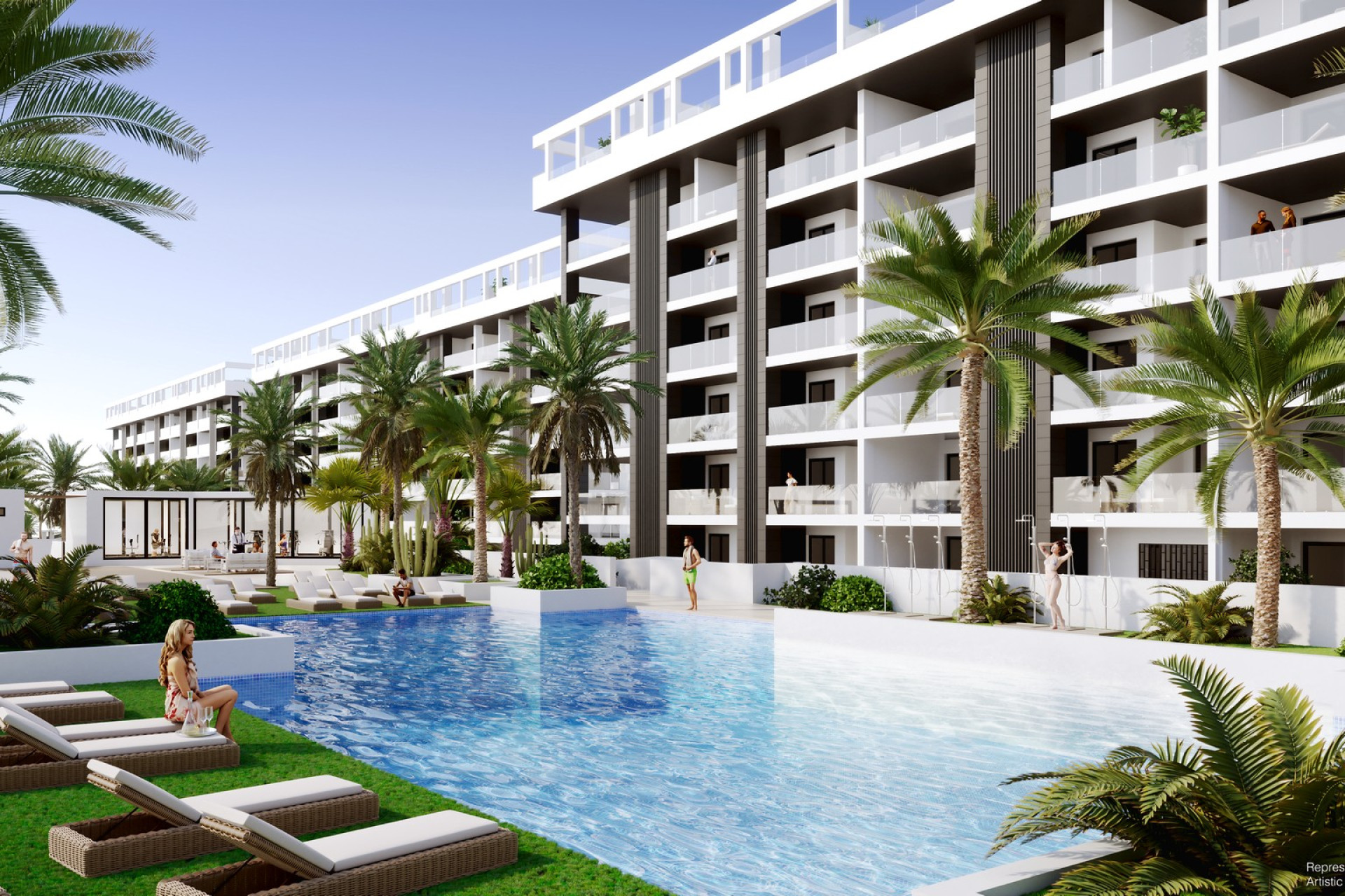 Obra nueva - Apartamentos -
Torrevieja - 03188