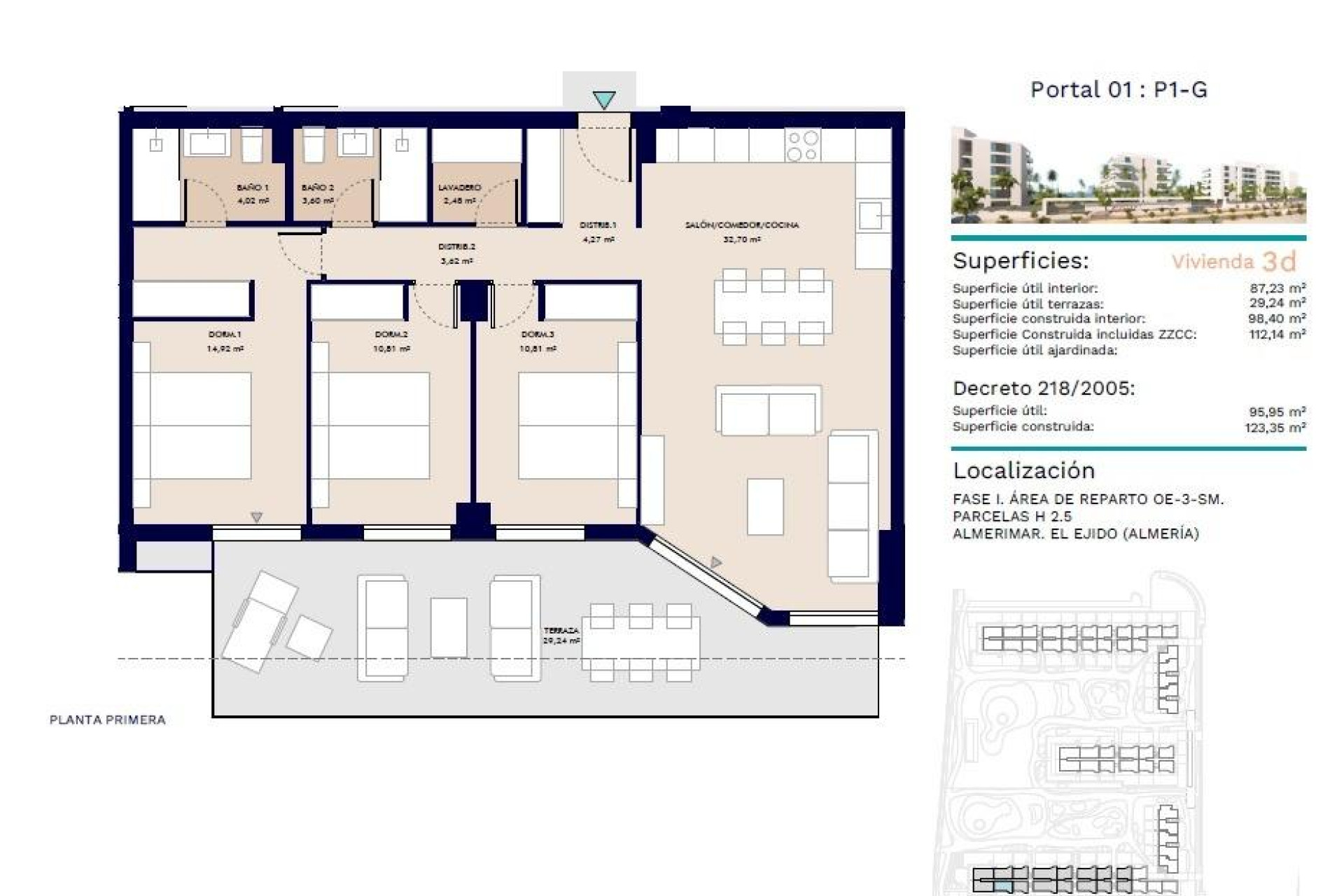 Obra nueva - Apartment -
Almerimar