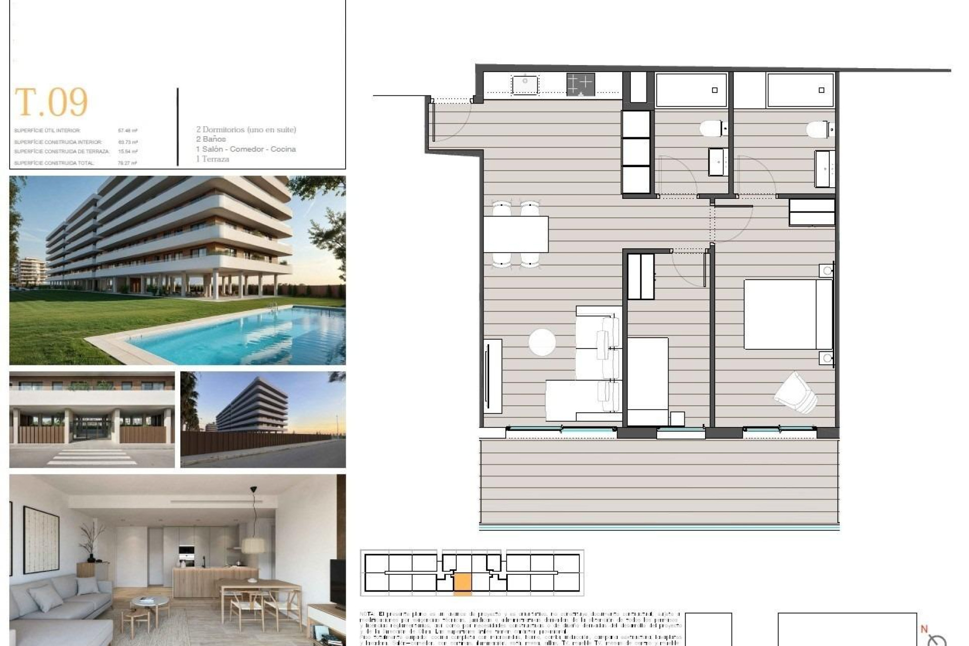 Obra nueva - Apartment -
Moncofa - Playa de Moncofa