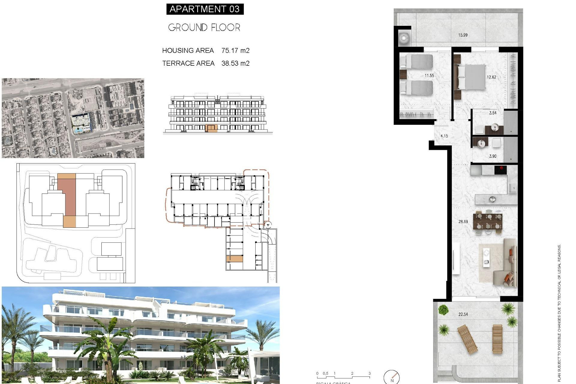 Obra nueva - Apartment -
Orihuela Costa - Lomas de Cabo Roig