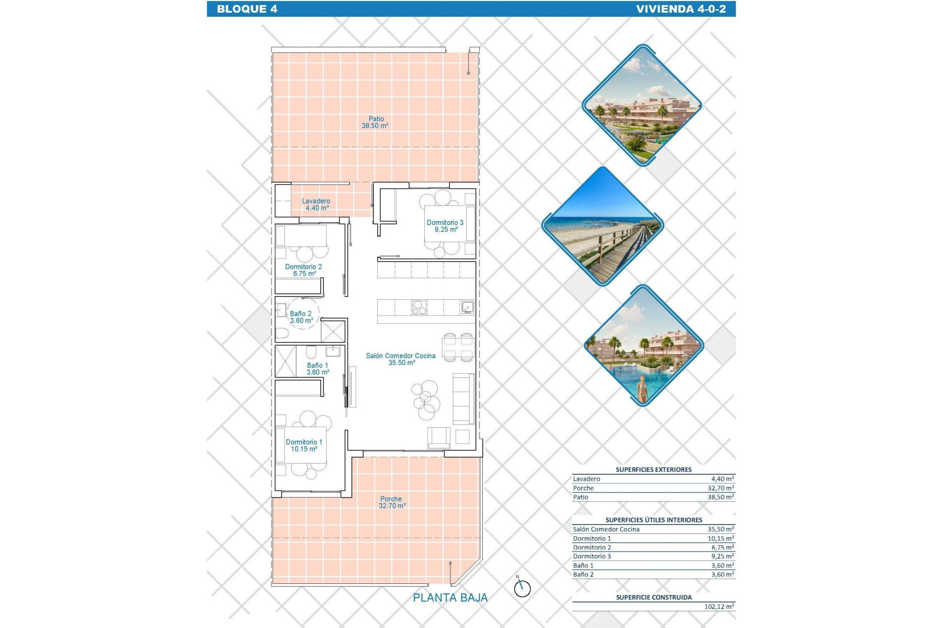 Obra nueva - Apartment -
Pilar de la Horadada - Lo Monte