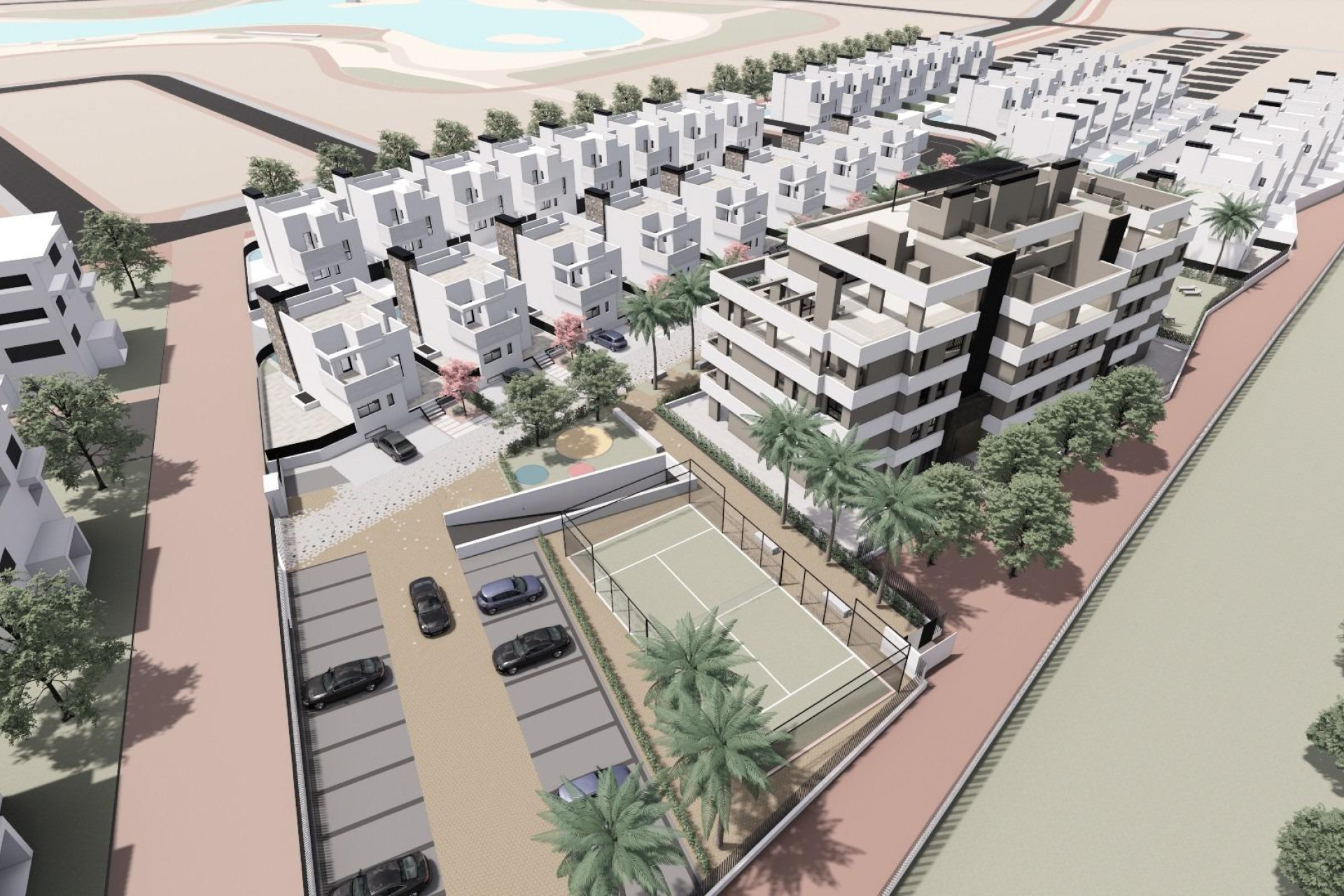 Obra nueva - Apartment -
Torre Pacheco - Santa Rosalia Lake and Life Resort