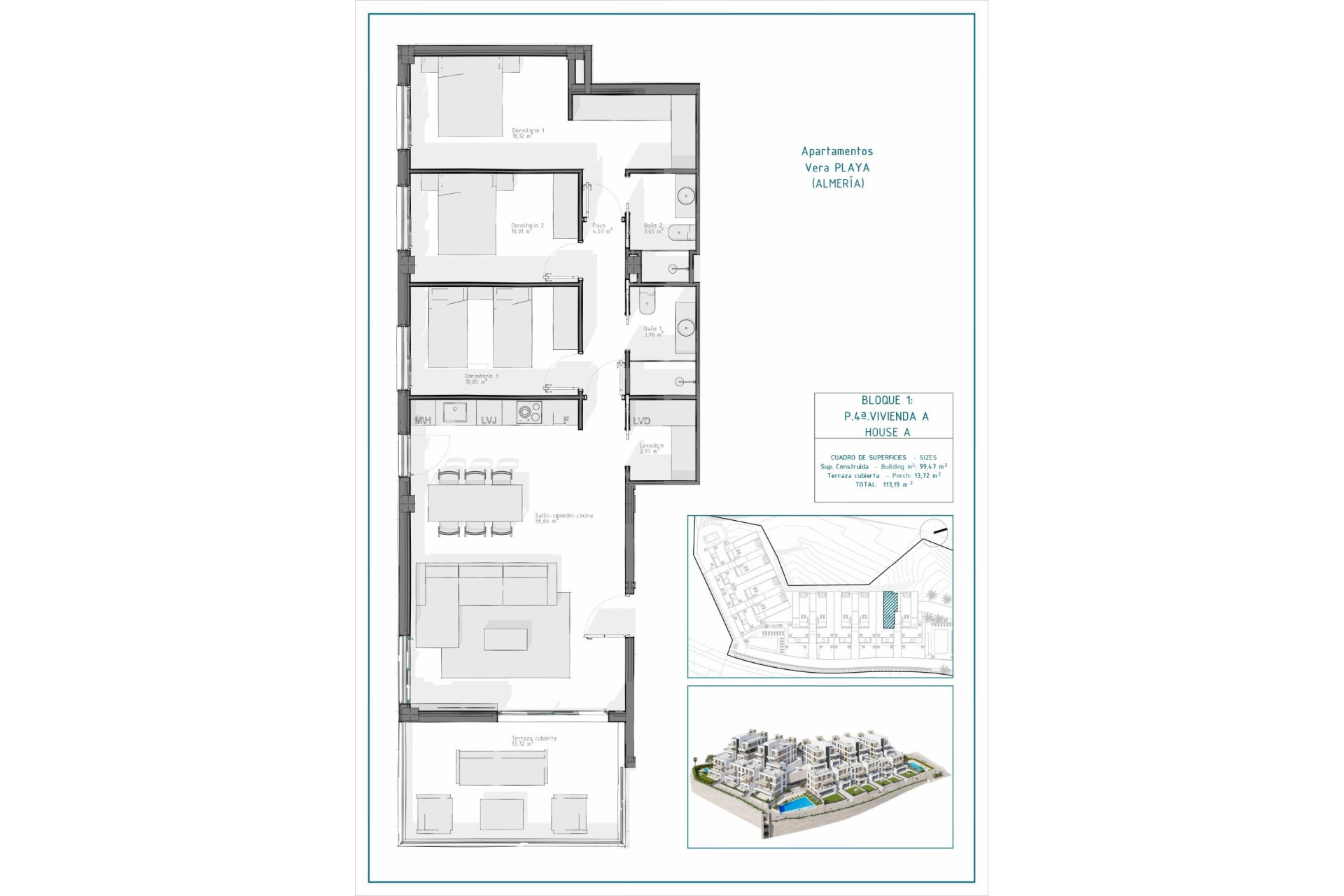 Obra nueva - Apartment -
Vera - Pueblo Salinas