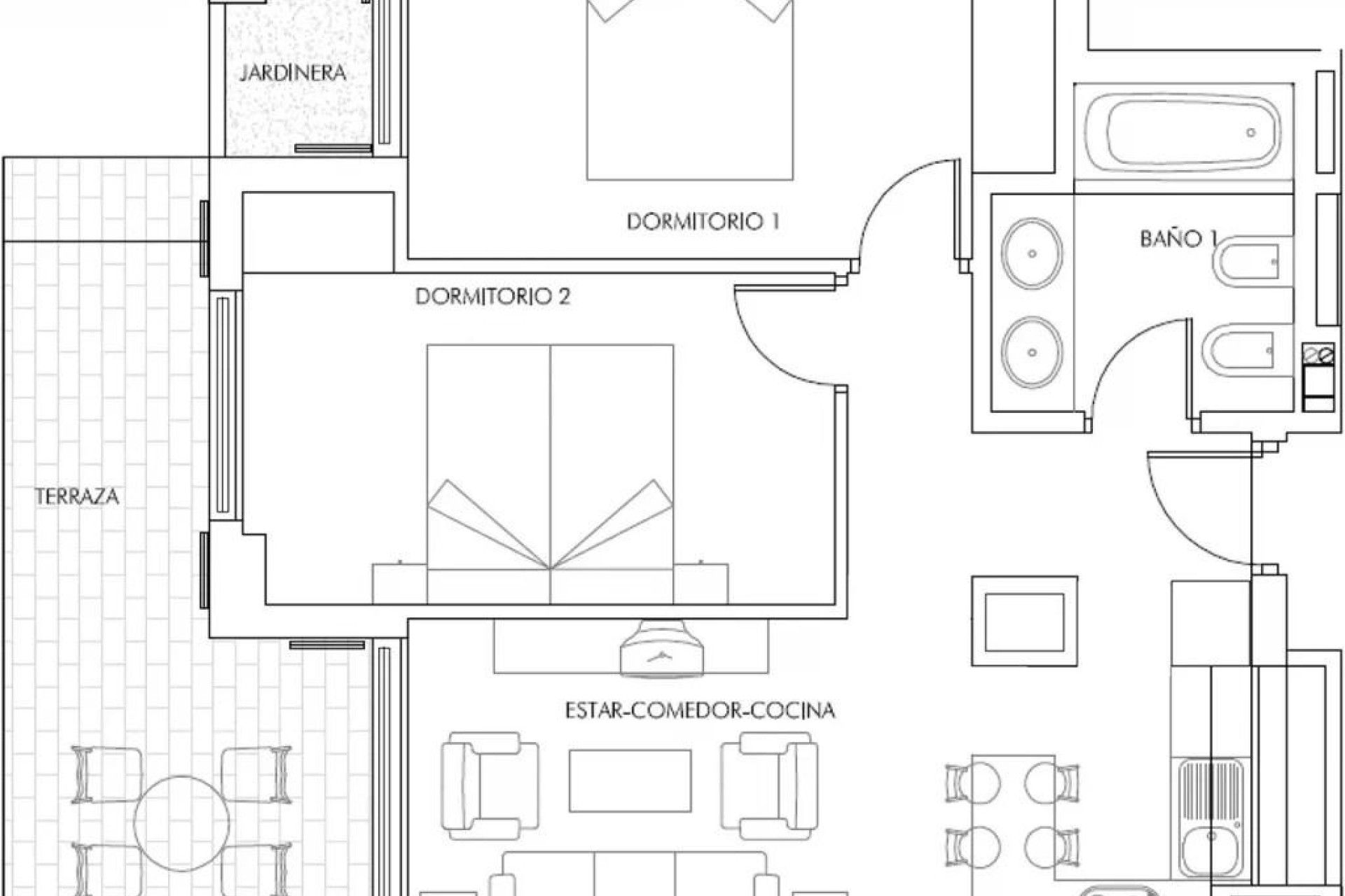Obra nueva - Apartment -
Vera - Puerto del Rey