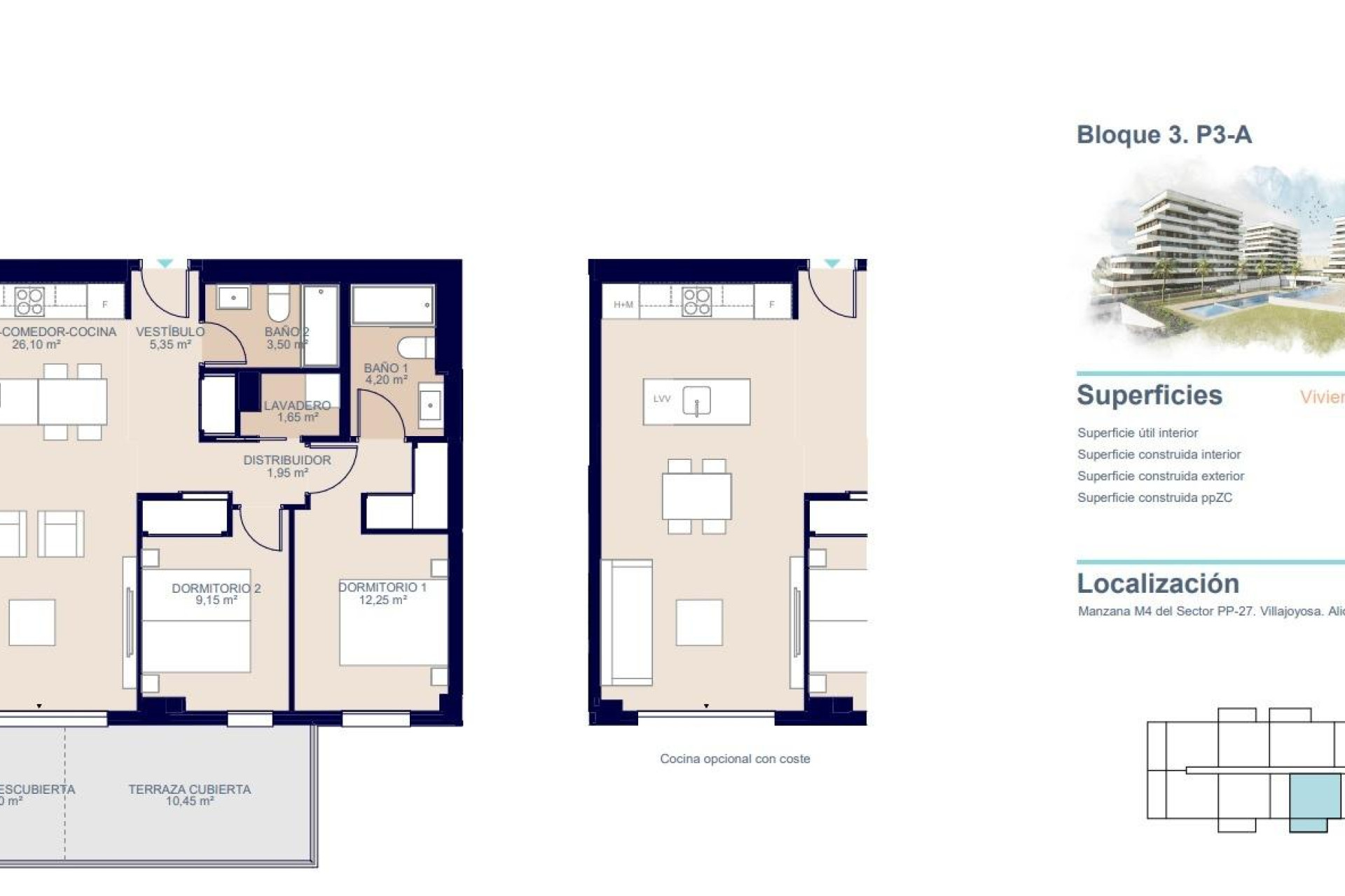 Obra nueva - Apartment -
Villajoyosa - Playa del Torres