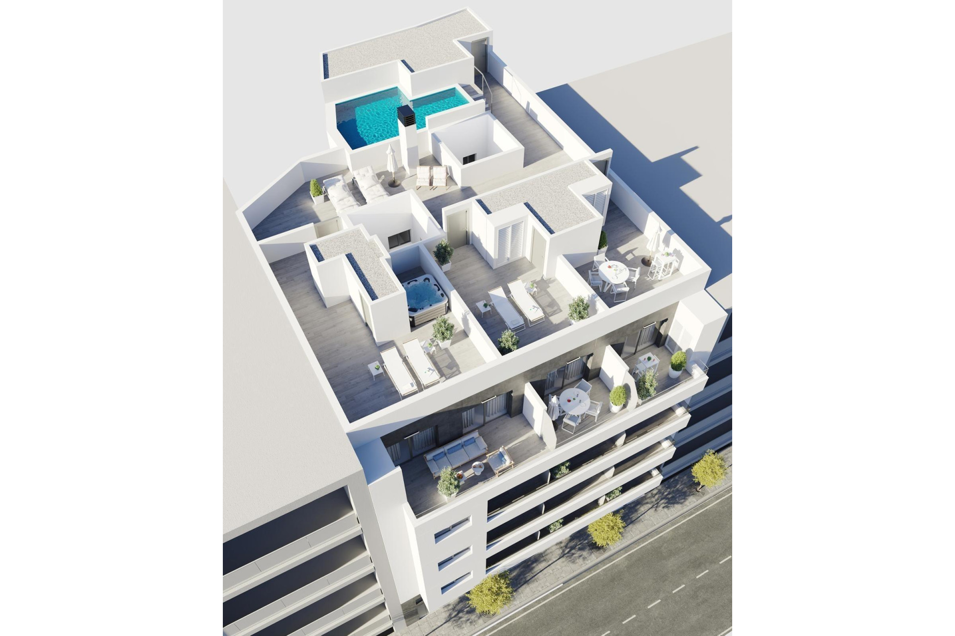 Obra nueva - Ático -
Torrevieja - Centro