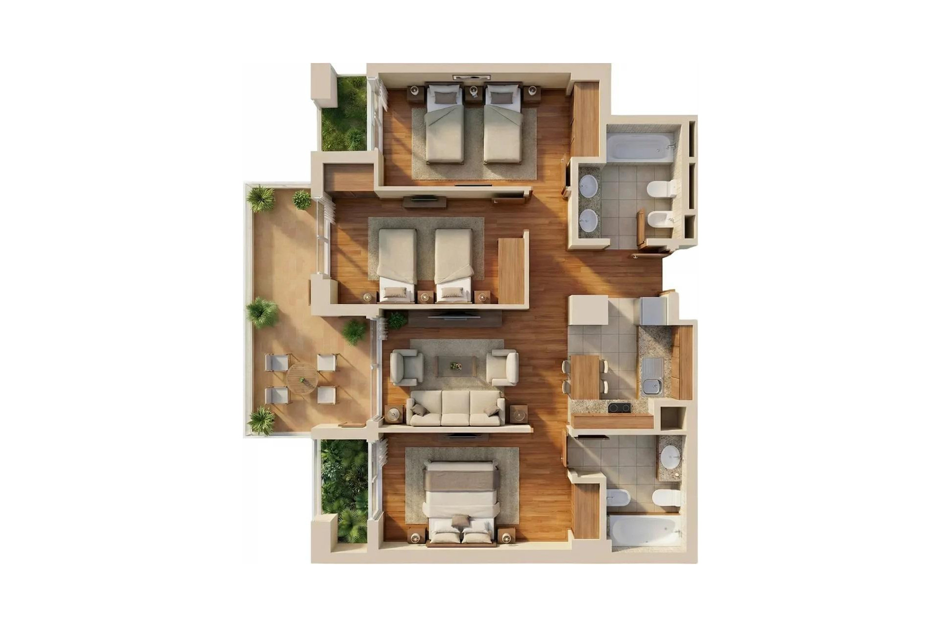 Obra nueva - Ático -
Vera - Puerto del Rey