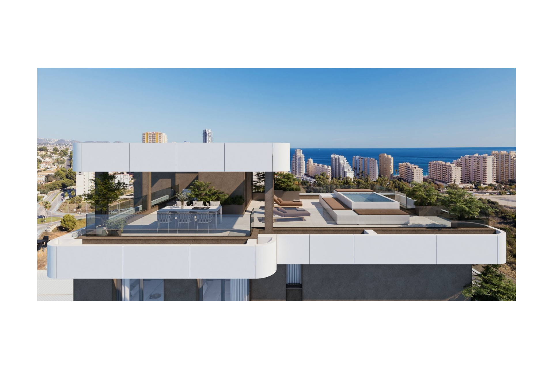 Obra nueva - Áticos -
Calpe