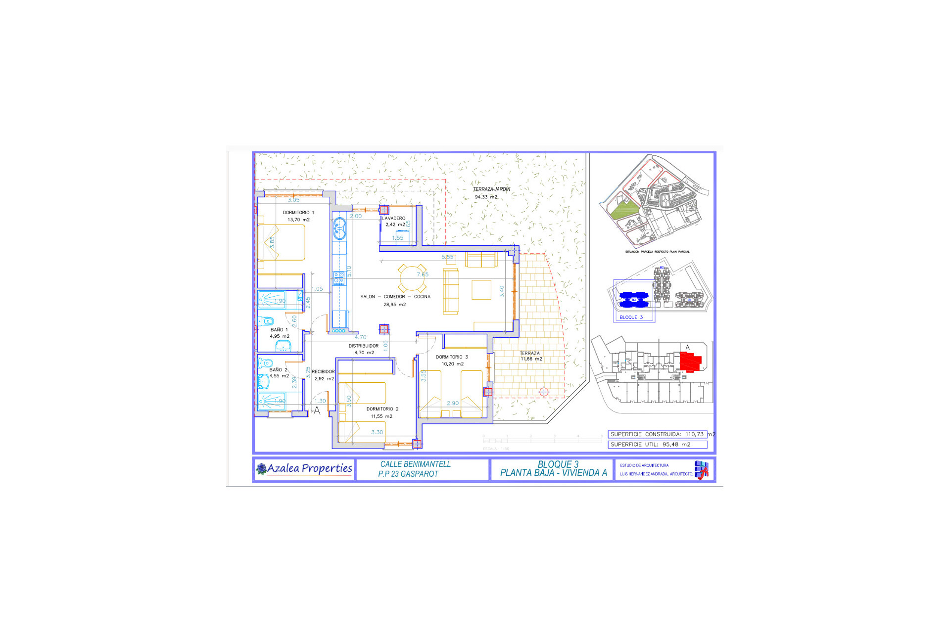 Obra nueva - Áticos -
La Villajoyosa / Vila Joiosa - 03570