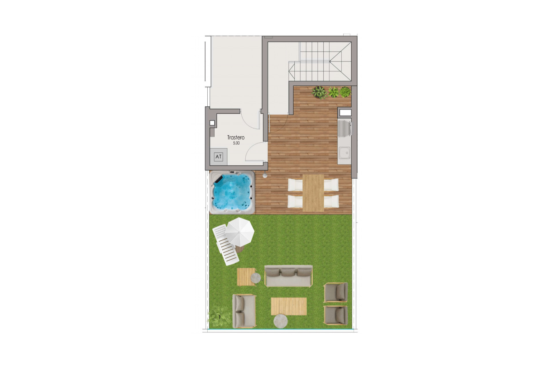 Obra nueva - Áticos -
Santa Pola - 03130, Calle Elda, 228