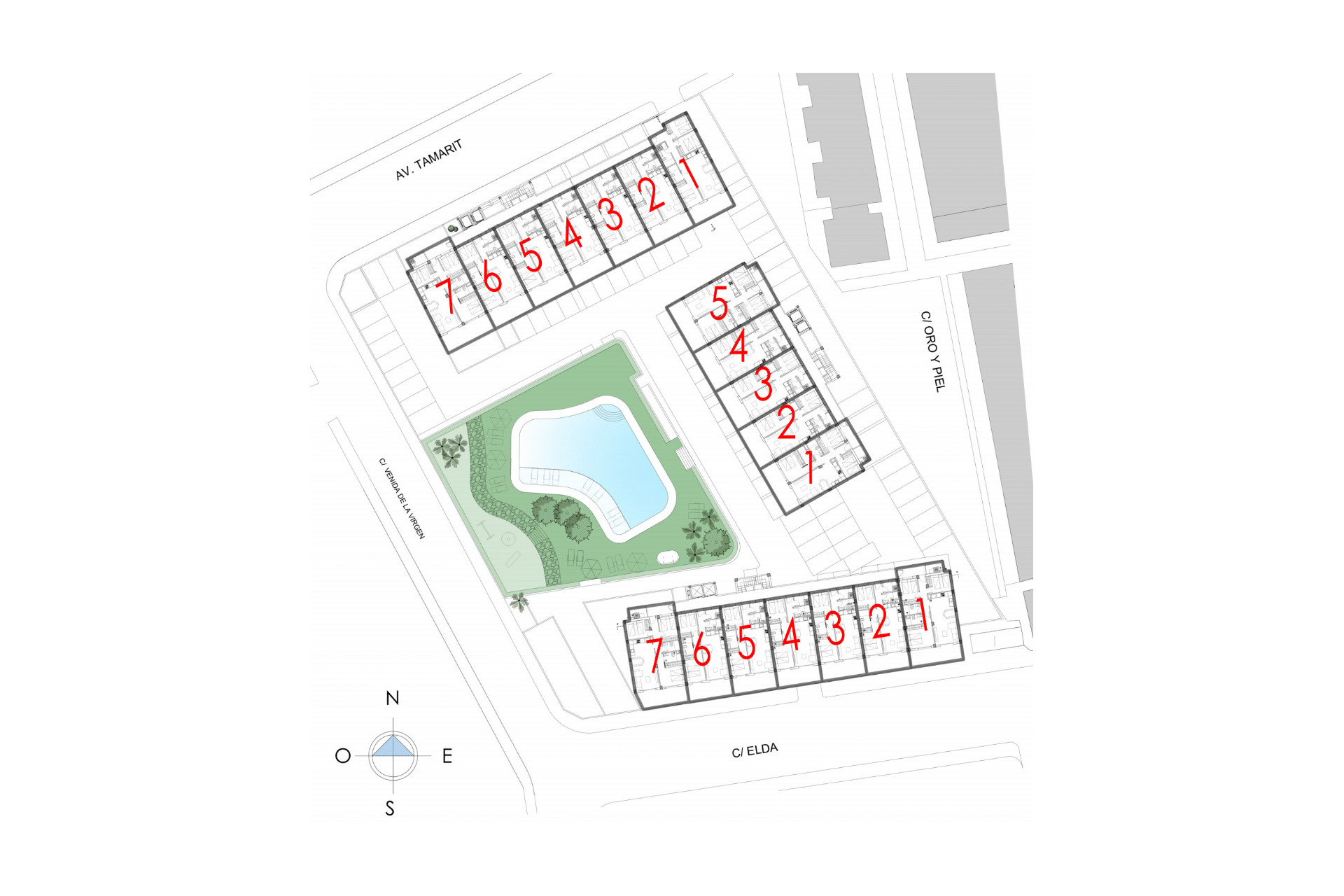 Obra nueva - Áticos -
Santa Pola - 03130, Calle Elda, 228