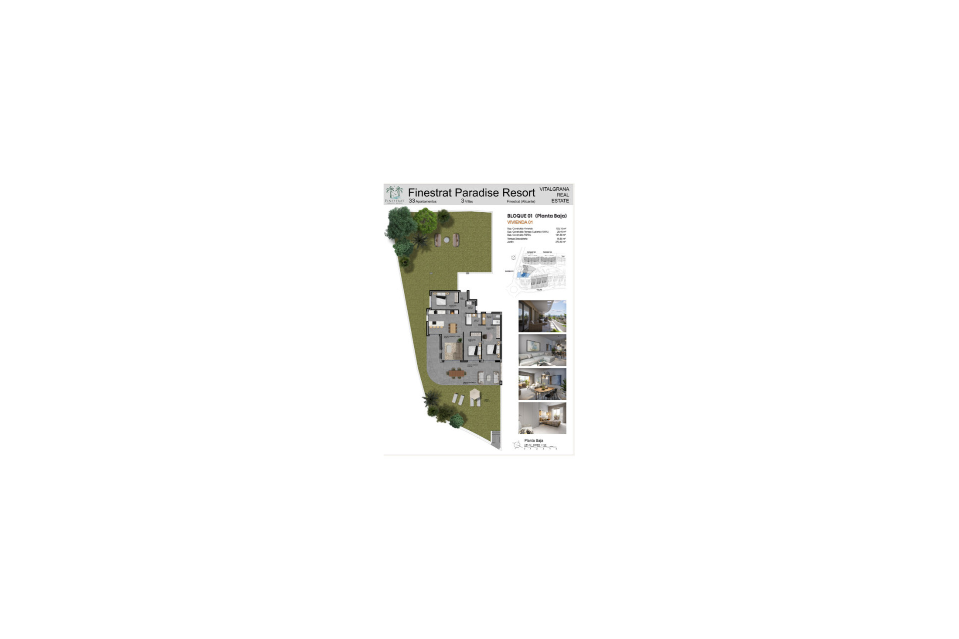 Obra nueva - Bajos -
Finestrat - Carrer d´Equador 12
