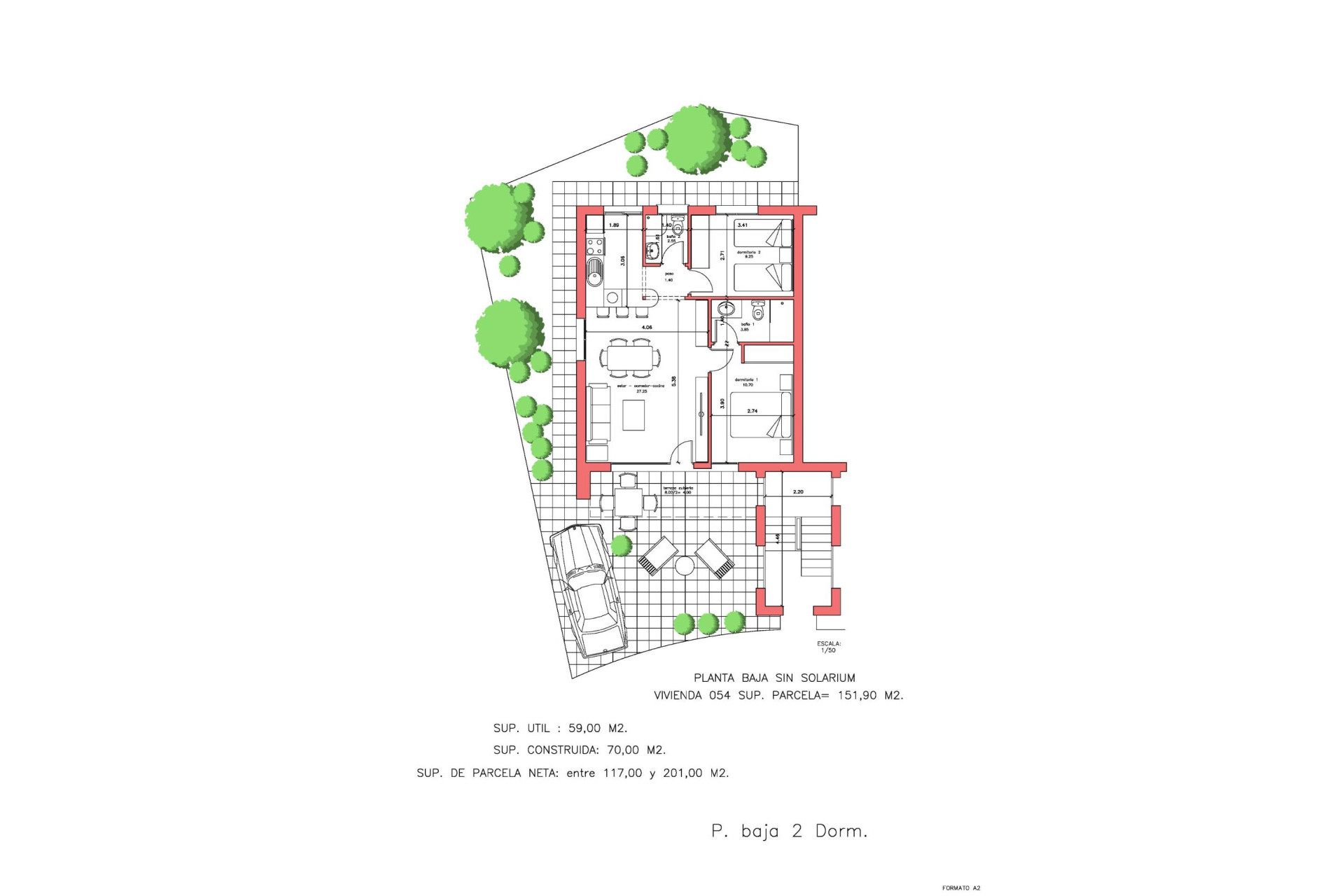 Obra nueva - Bungalow -
Fuente Álamo - La Pinilla