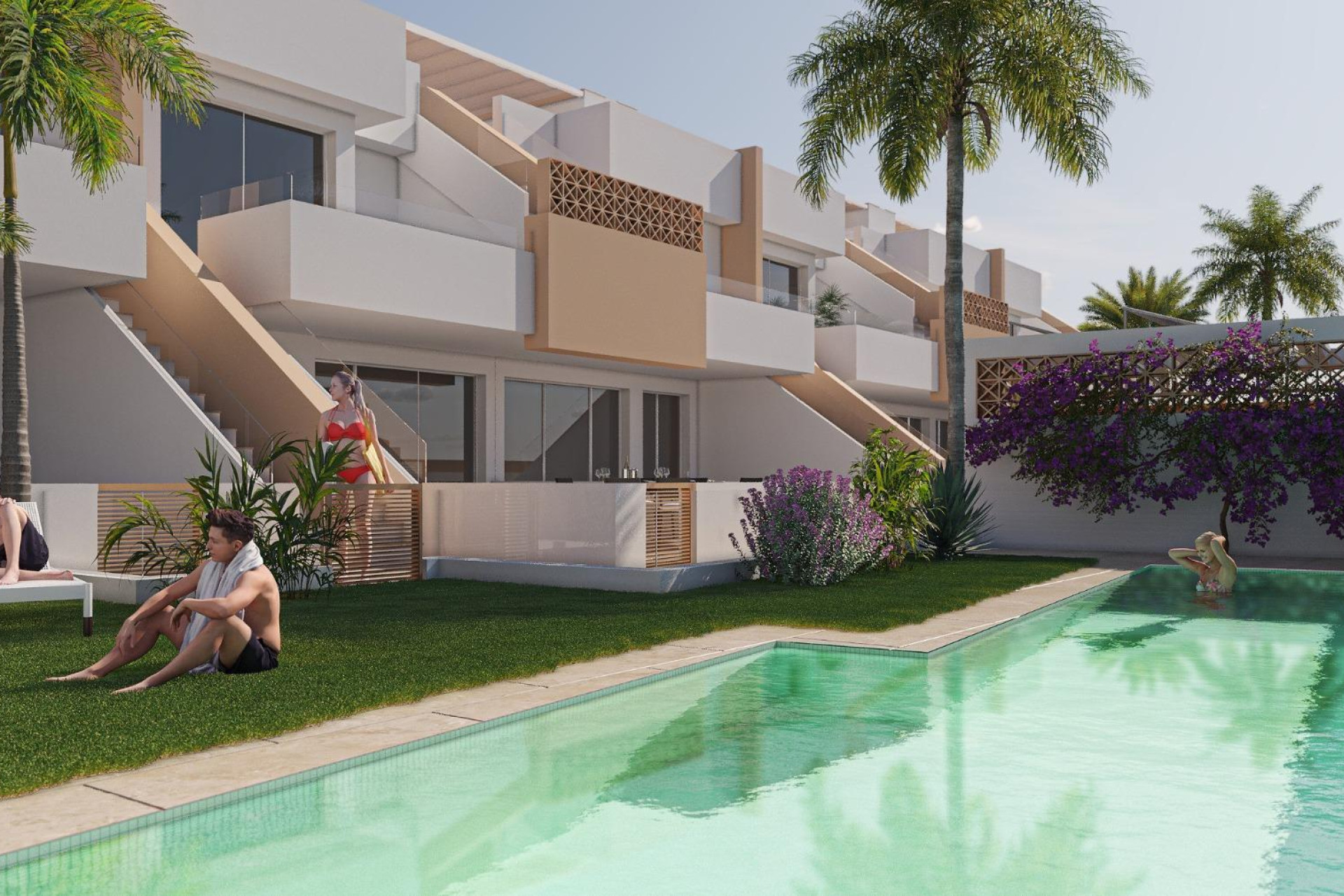 Obra nueva - Bungalow -
Pilar de la Horadada - pueblo