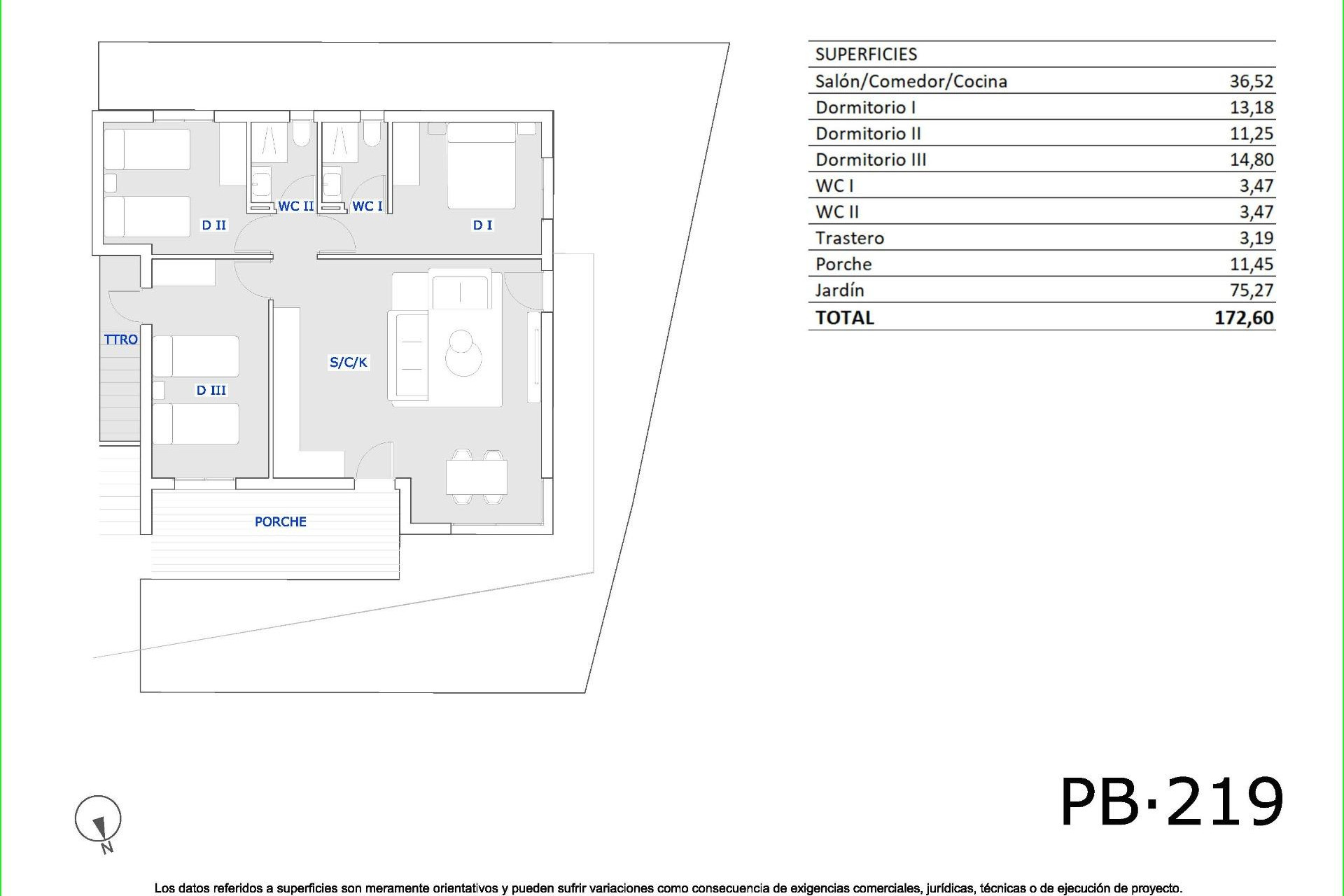 Obra nueva - Bungalow -
San Miguel de Salinas - Pueblo