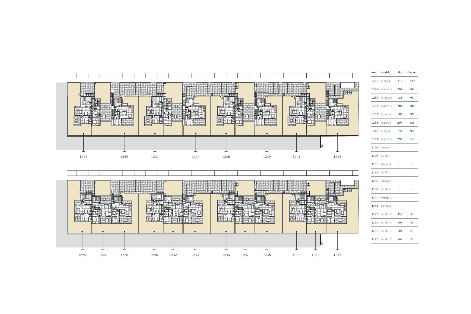 Obra nueva - Bungalows -
Algorfa - 03169
