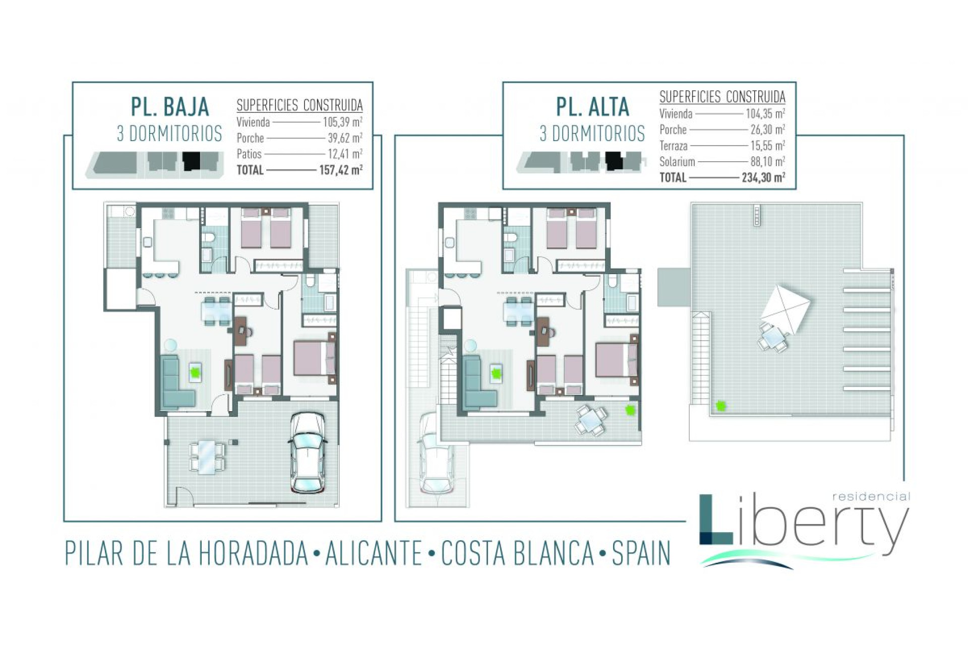 Obra nueva - Bungalows -
Pilar de la Horadada - 003190