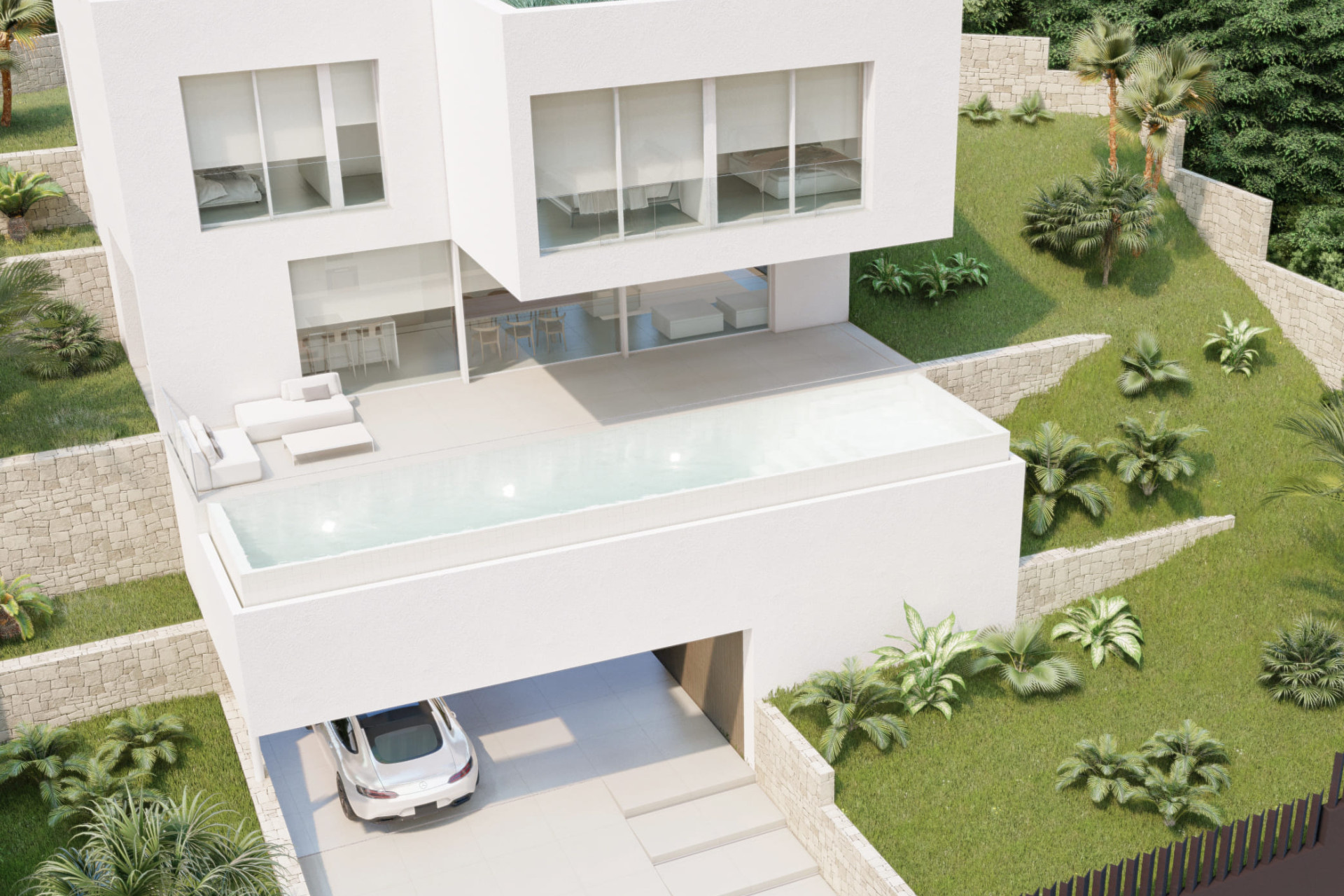 Obra nueva - Chalet independiente -
Denia