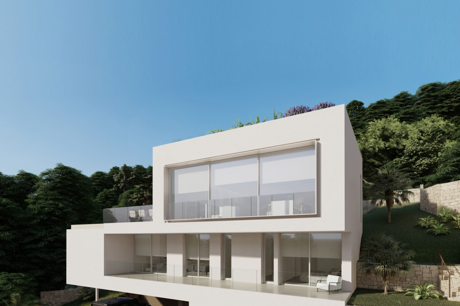 Obra nueva - Chalet independiente -
Denia