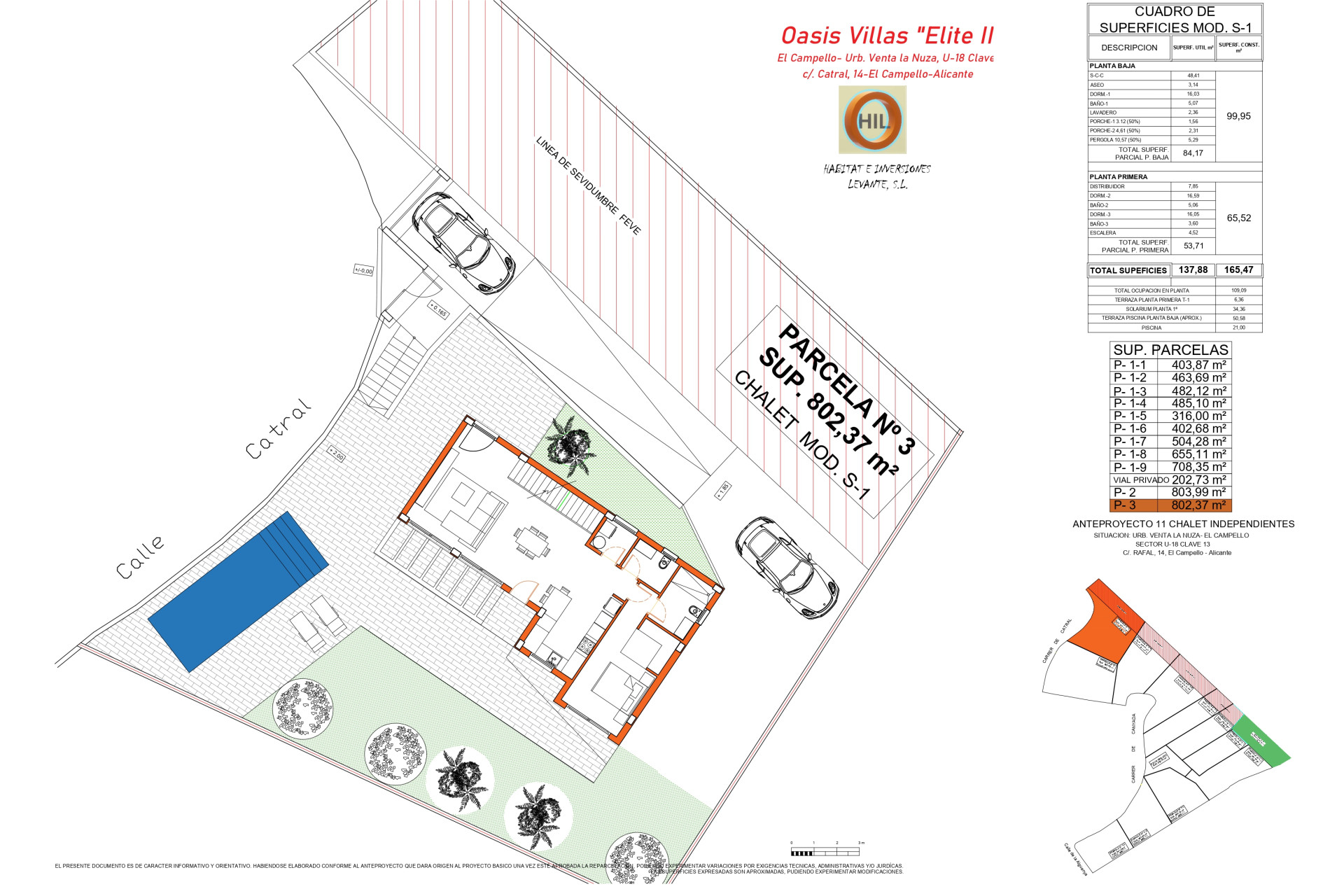 Obra nueva - Chalet independiente -
El Campello - 03560