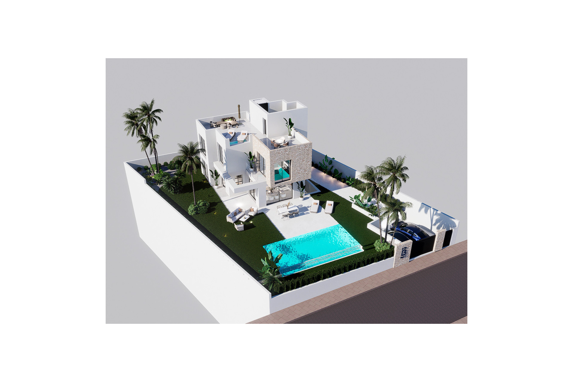 Obra nueva - Chalet independiente -
Finestrat - 03509, Avenida Barcelona s/n