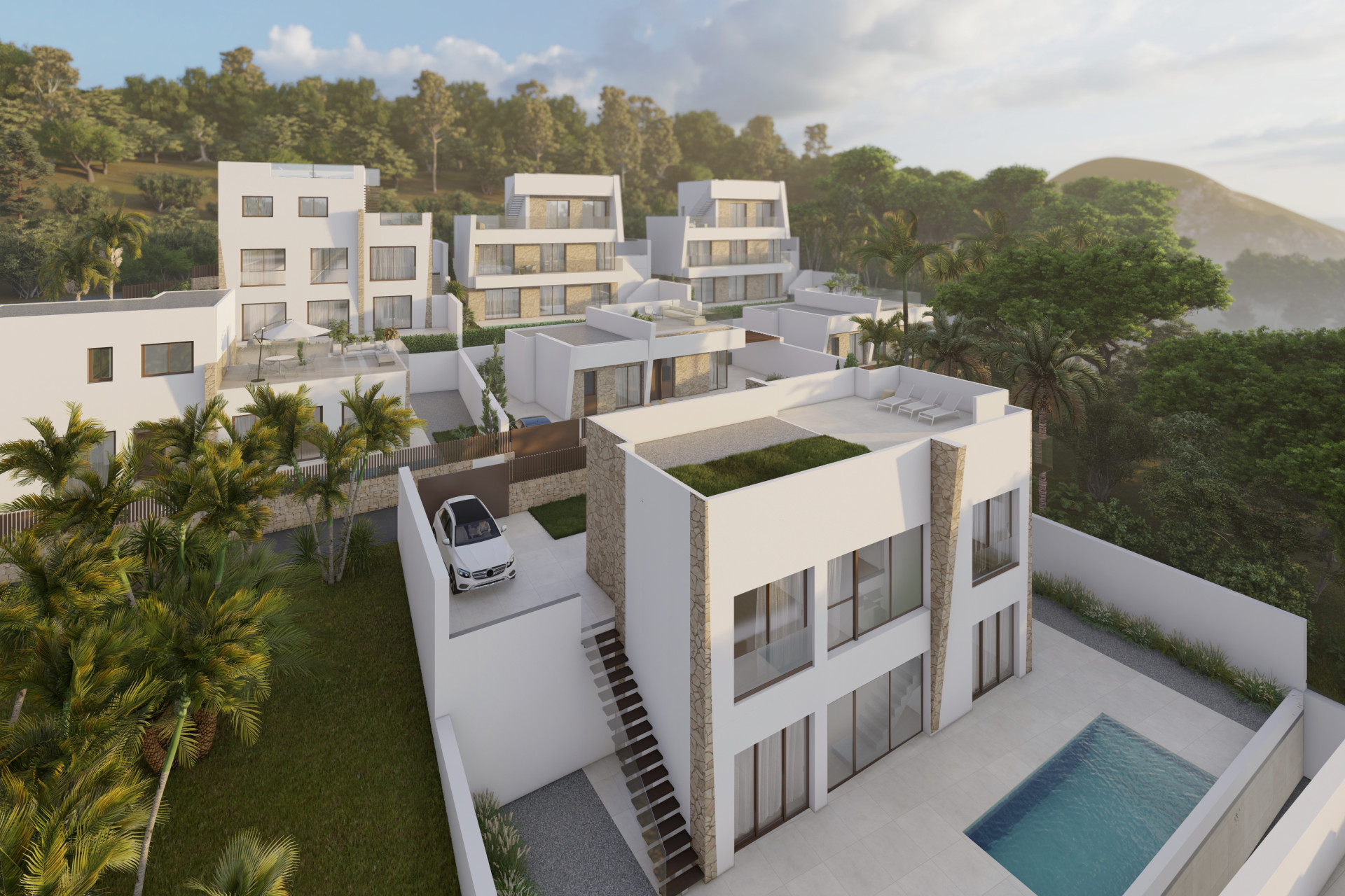 Obra nueva - Chalet independiente -
Finestrat - 03509