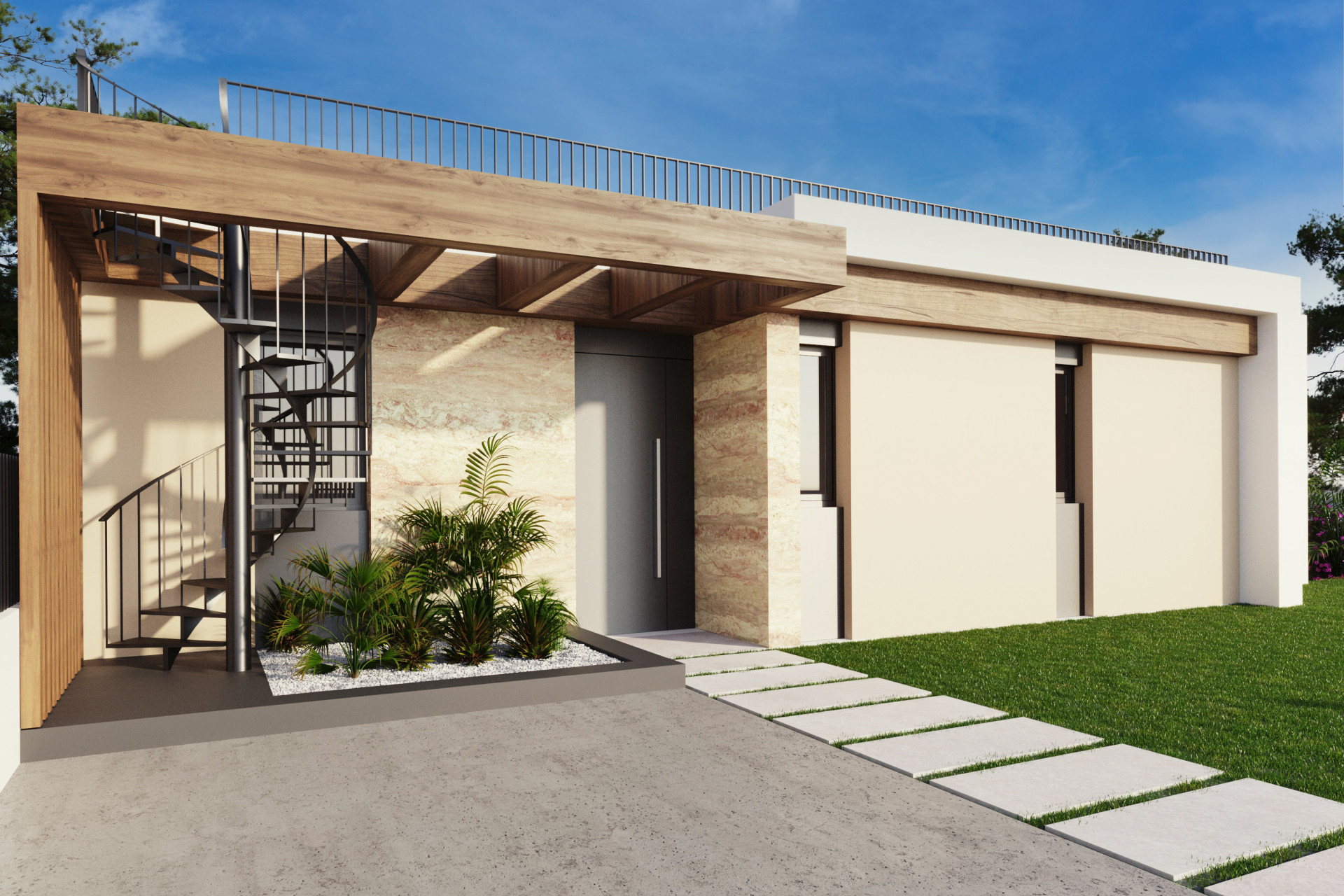 Obra nueva - Chalet independiente -
Polop - 03520