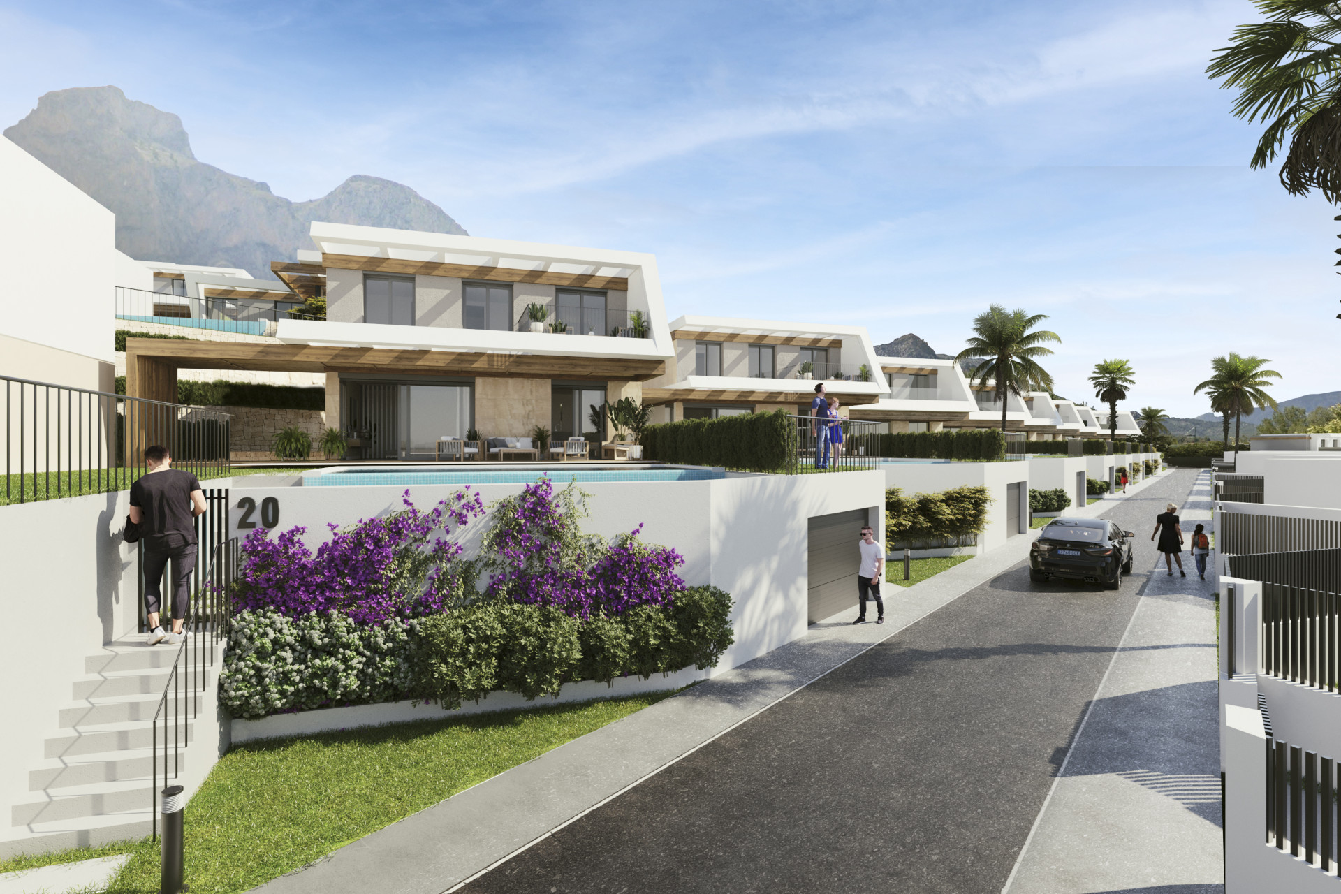 Obra nueva - Chalet independiente -
Polop - 03520