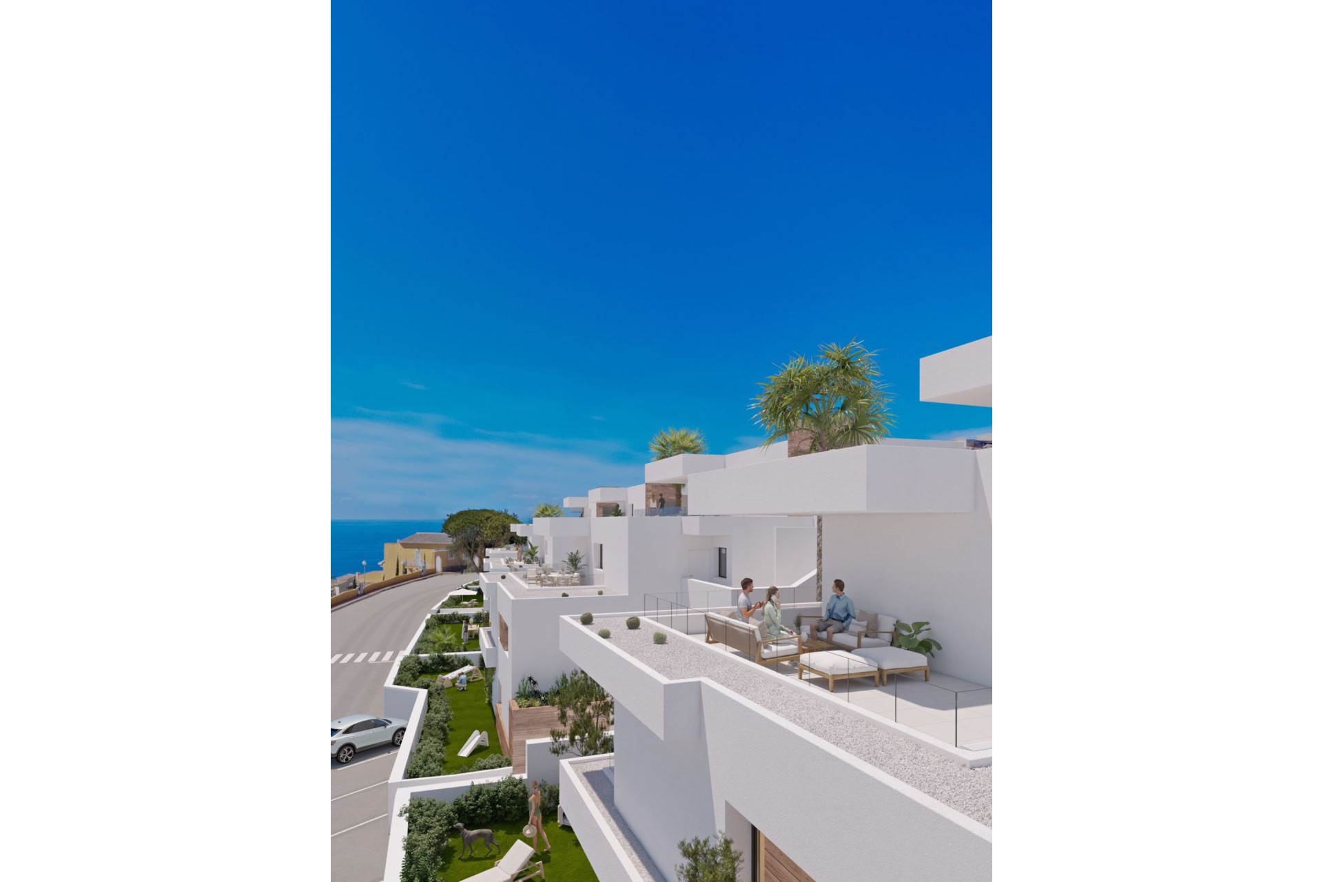 Obra nueva - Duplexes -
Benitachell - Calle Pinazo s/n