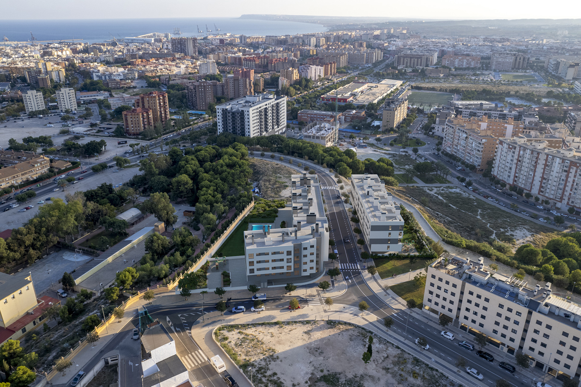 Obra nueva - Pisos -
Alicante / Alacant - 03005, Calle Deportista Pitu Perramón, 3