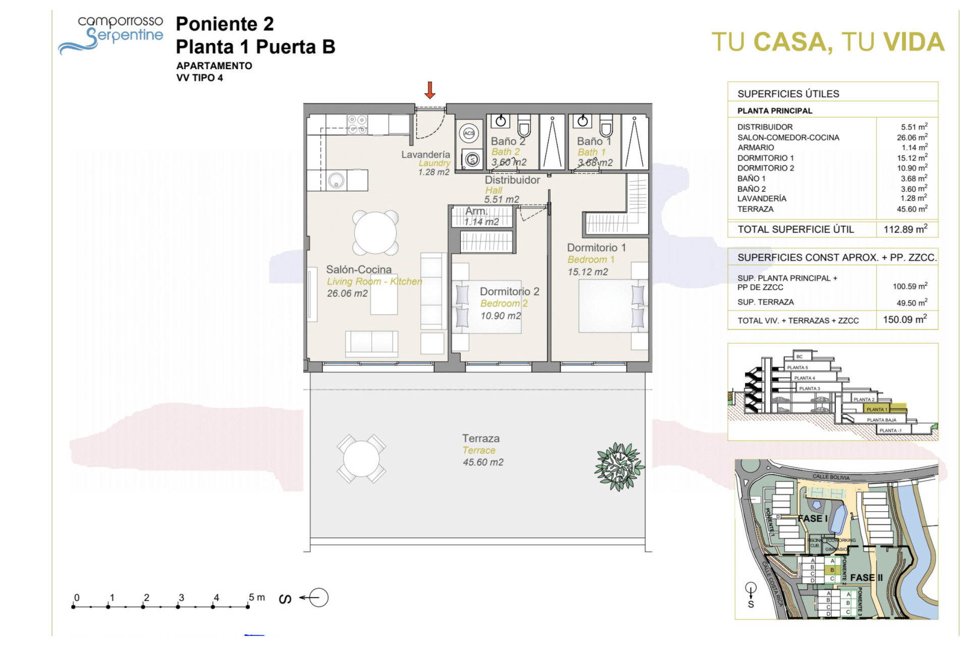 Obra nueva - Pisos -
Finestrat - Calle costa rica s/n