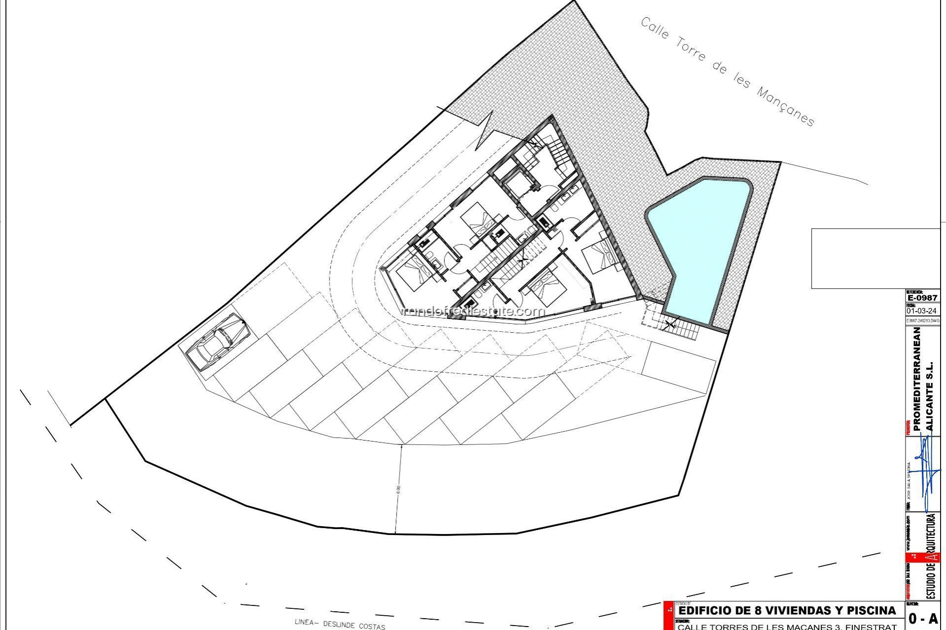 Obra nueva - Pisos -
Finestrat - Calle Torremanzanas, 1