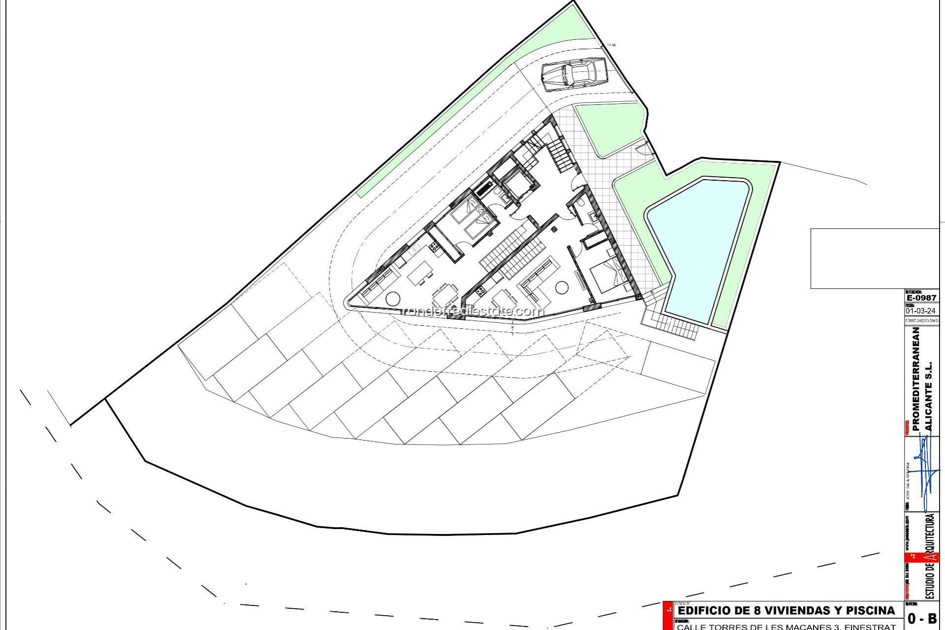 Obra nueva - Pisos -
Finestrat - Calle Torremanzanas, 1
