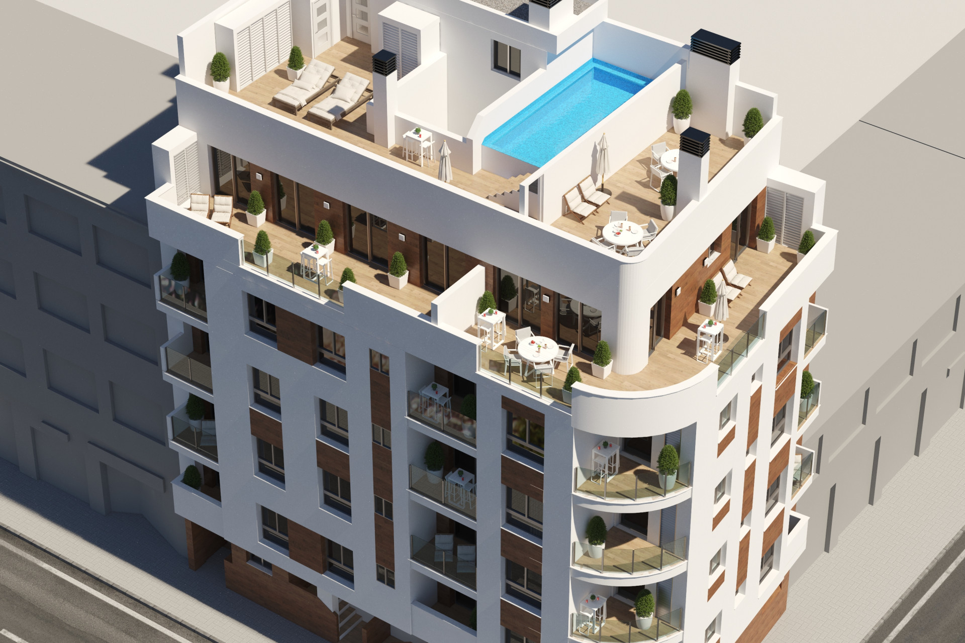 Obra nueva - Pisos -
Torrevieja - 03181