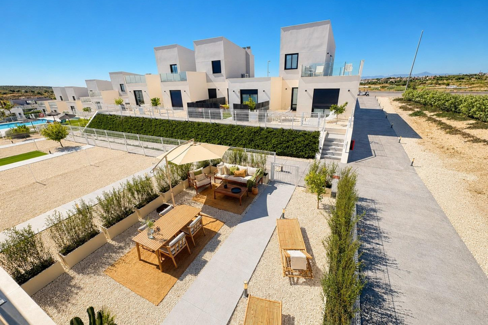 Obra nueva - Town House -
Baños y Mendigo - Altaona Golf