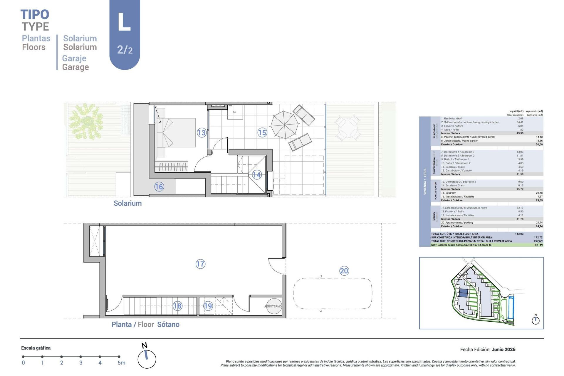 Obra nueva - Town House -
El Campello - Platja de L´Amerador