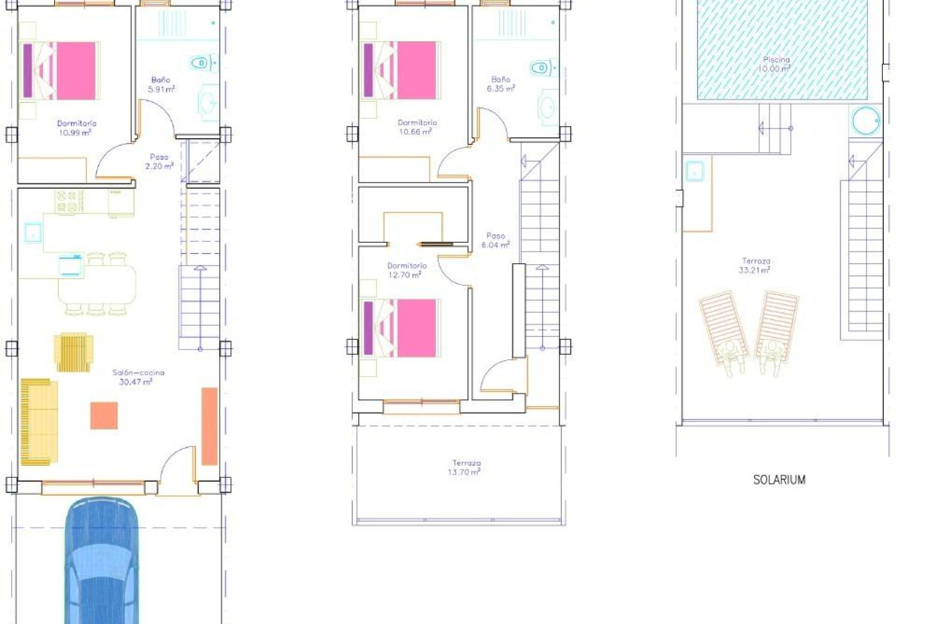 Obra nueva - Town House -
San Pedro del Pinatar - Pueblo