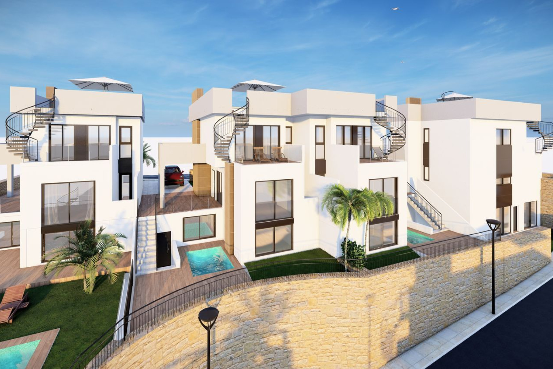 Obra nueva - Townhouses -
Algorfa